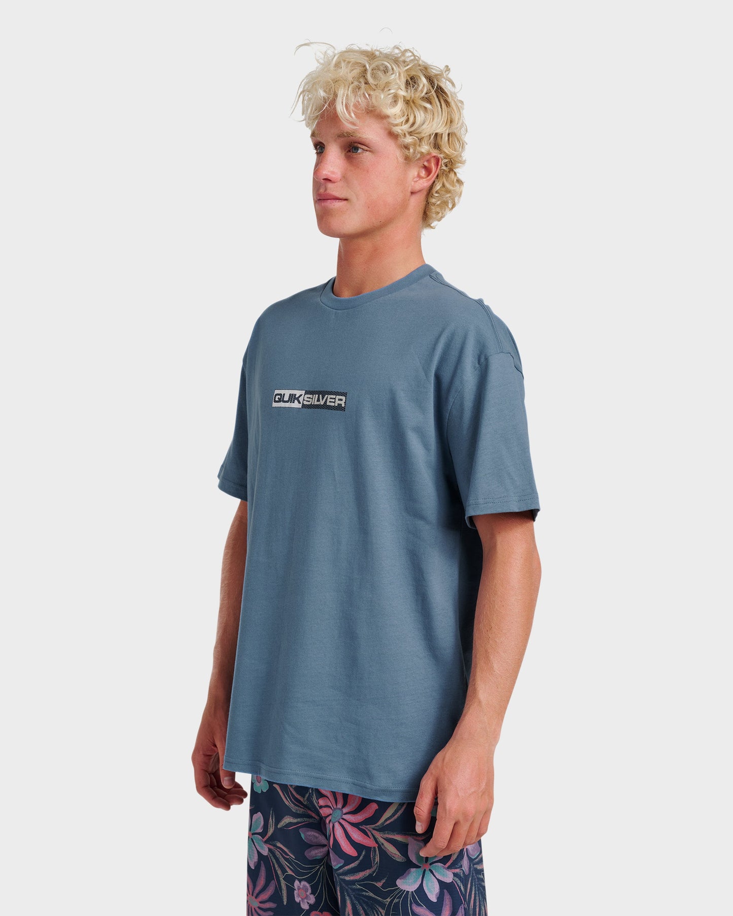 Saturn Tech Heavy Weight T-shirt - China Blue China Blue Quick Silver