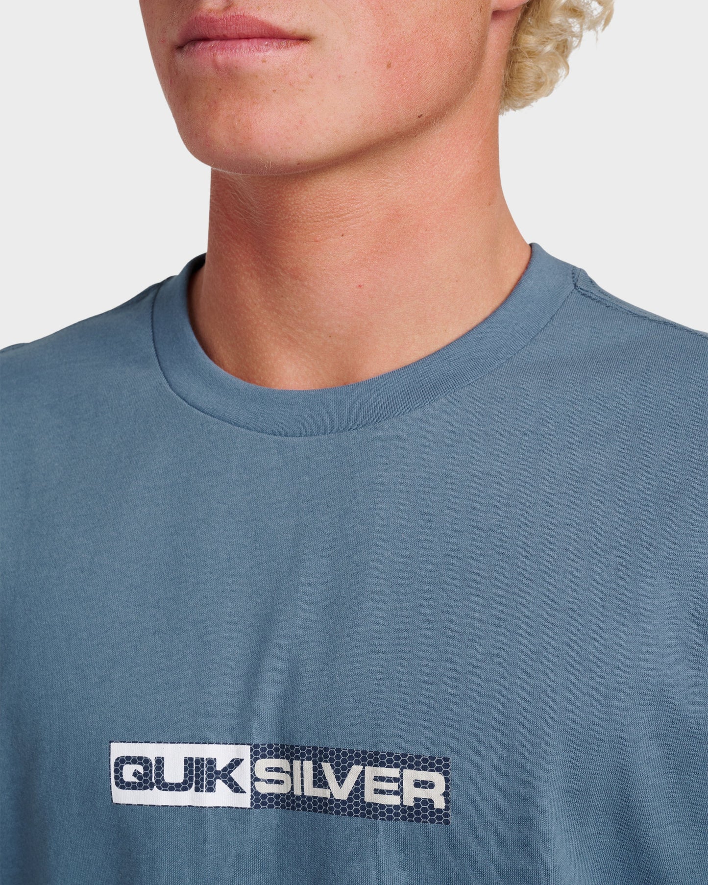 Saturn Tech Heavy Weight T-shirt - China Blue China Blue Quick Silver