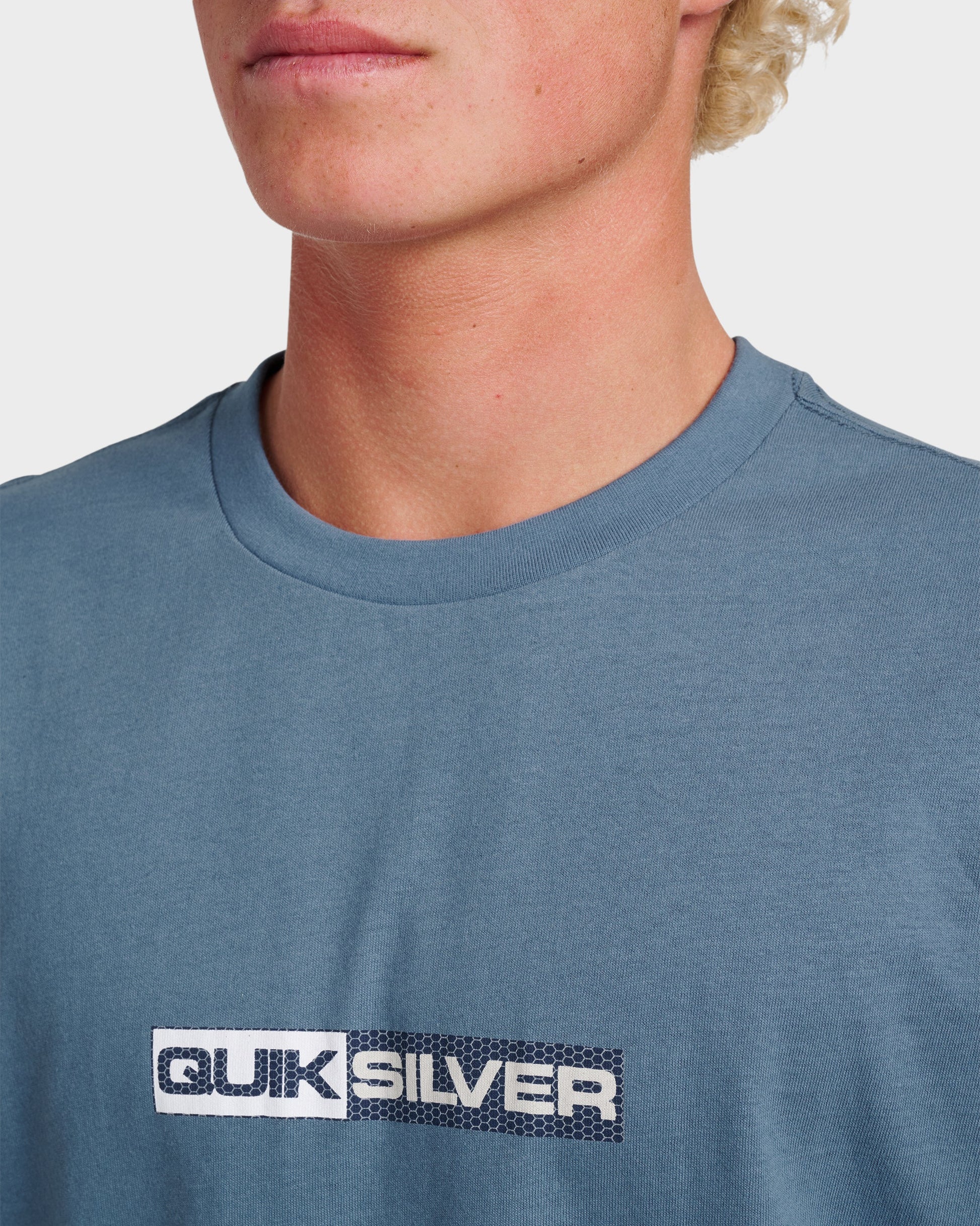 Saturn Tech Heavy Weight T-shirt - China Blue China Blue Quick Silver