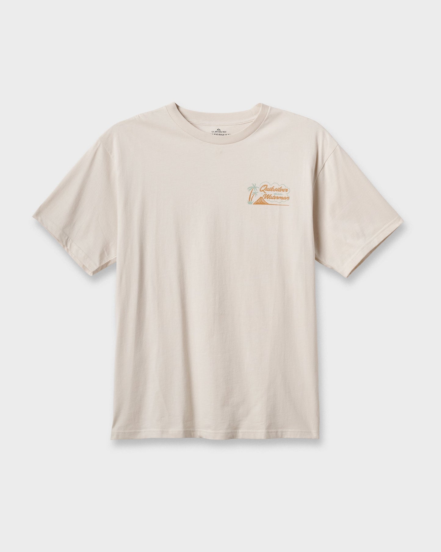 Waterman Tropic Island Classic T-shirt - Moonbeam Moonbeam Quick Silver