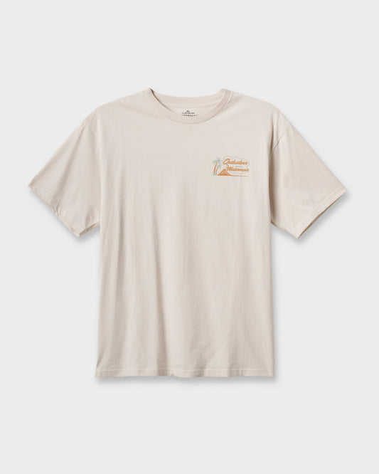 Waterman Tropic Island Classic T-shirt - Moonbeam Moonbeam Quick Silver