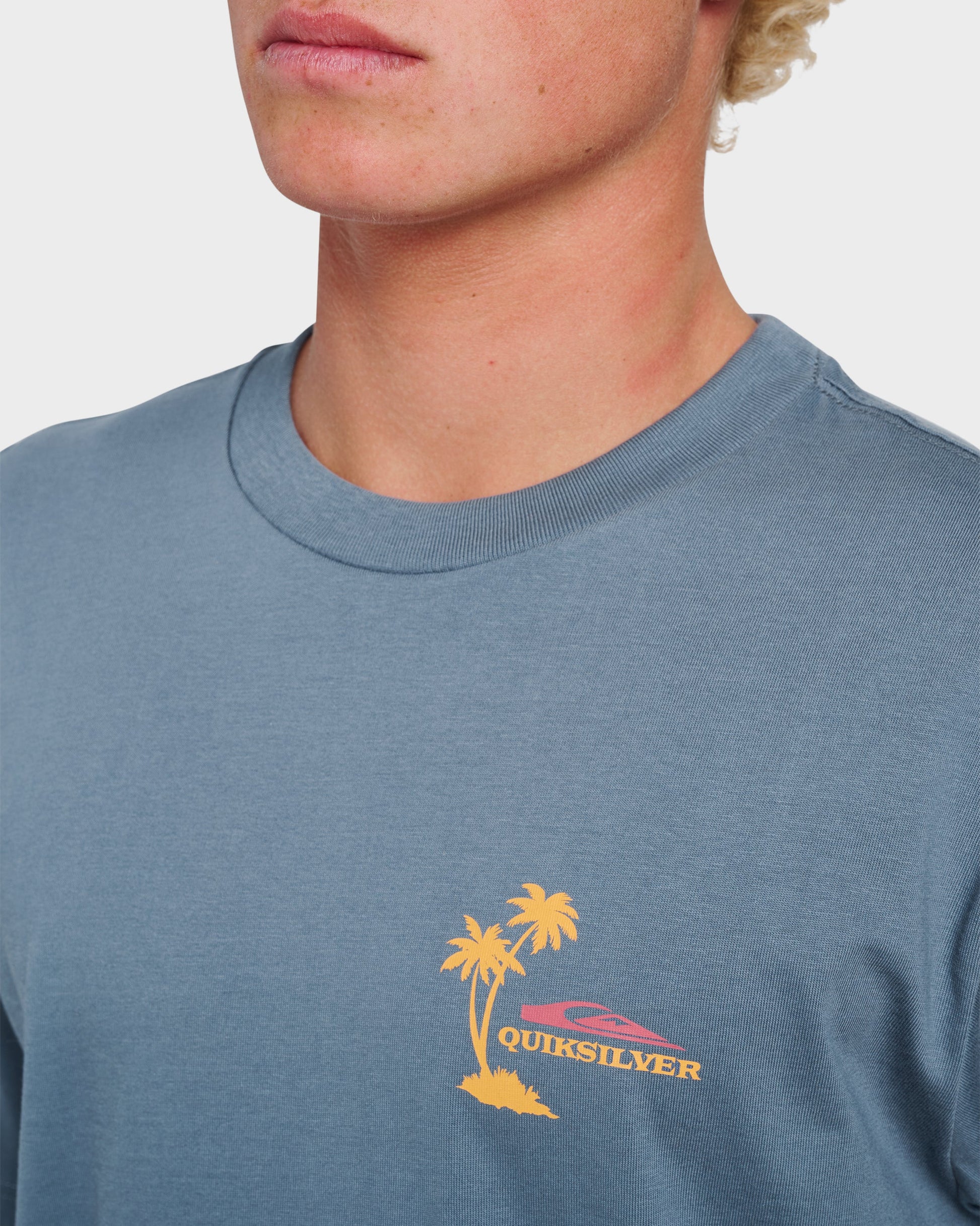 Tropical Surf Classic T-shirt - China Blue China Blue Quick Silver