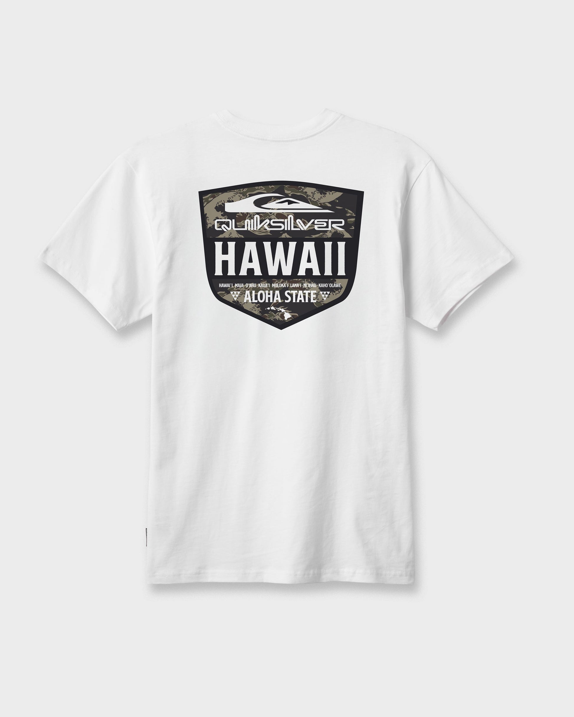 Hi Shield Classic T-shirt - White White Quick Silver
