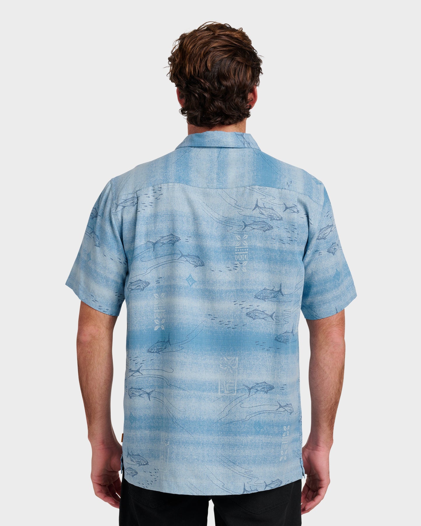 Waterman Go Fish Shirt - Sterling Blue Sterling Blue Quick Silver