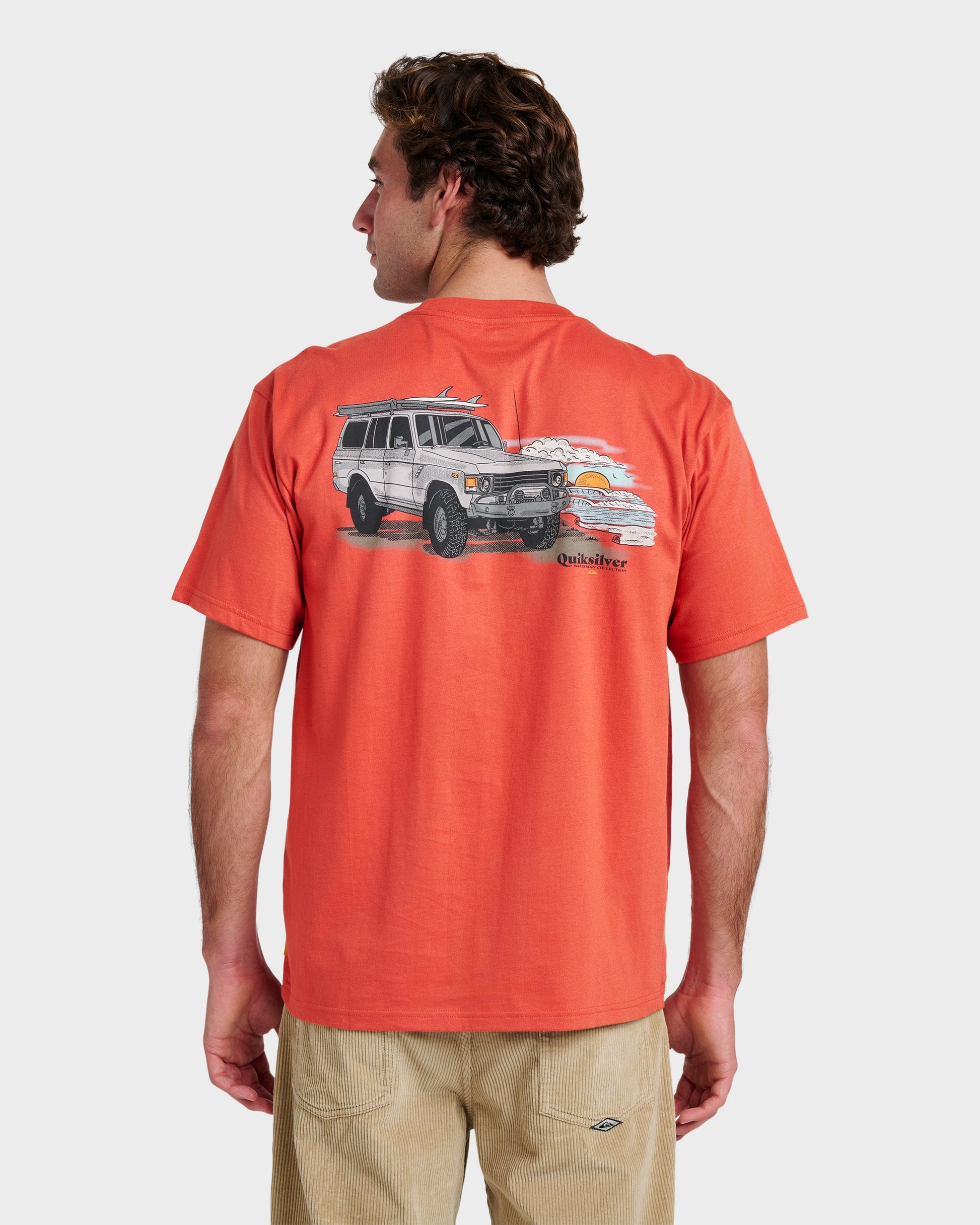 Waterman Adventures Classic T-shirt - Hot Sauce Hot Sauce Quick Silver