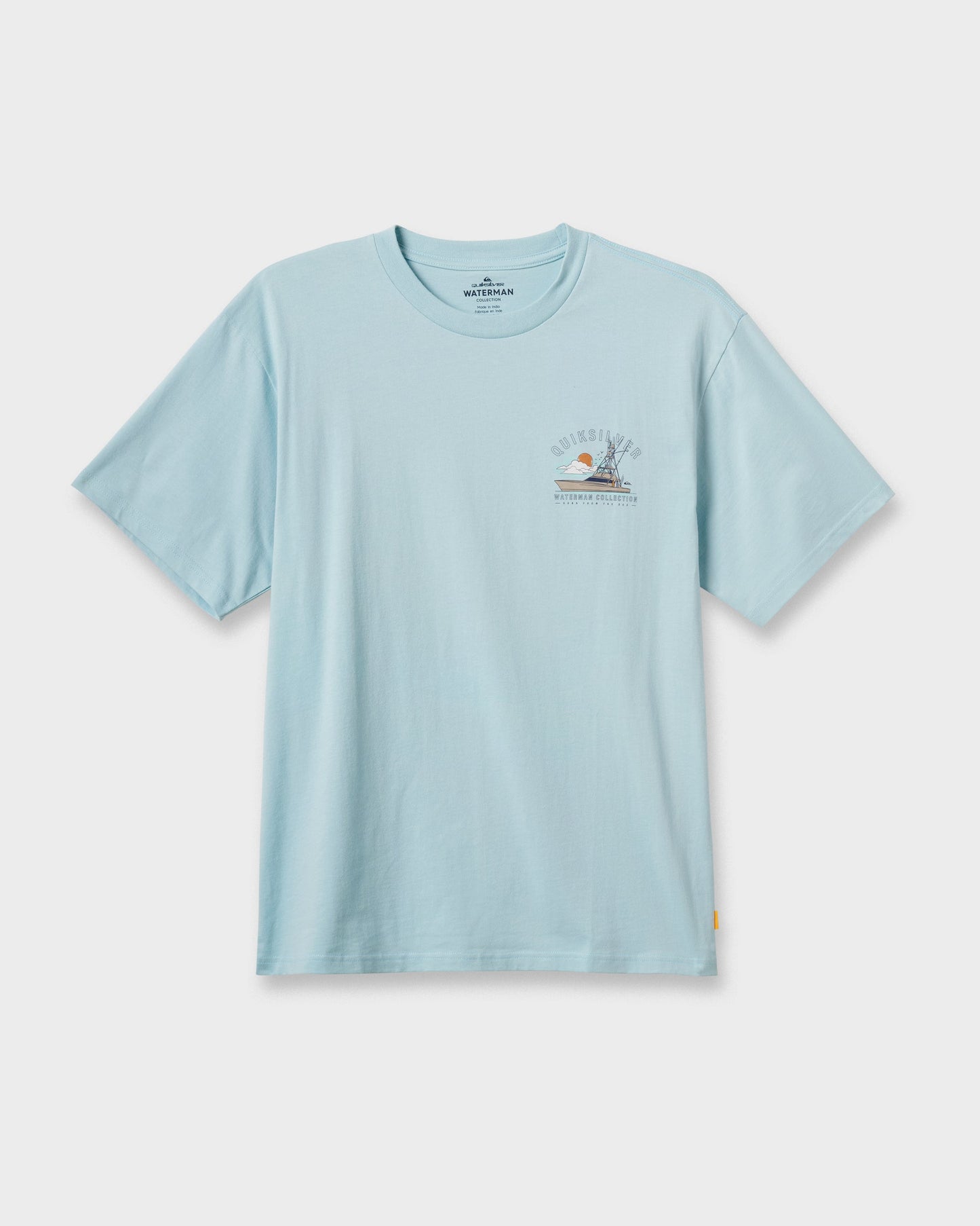 Waterman The Rig Classic T-shirt - Sterling Blue Sterling Blue Quick Silver