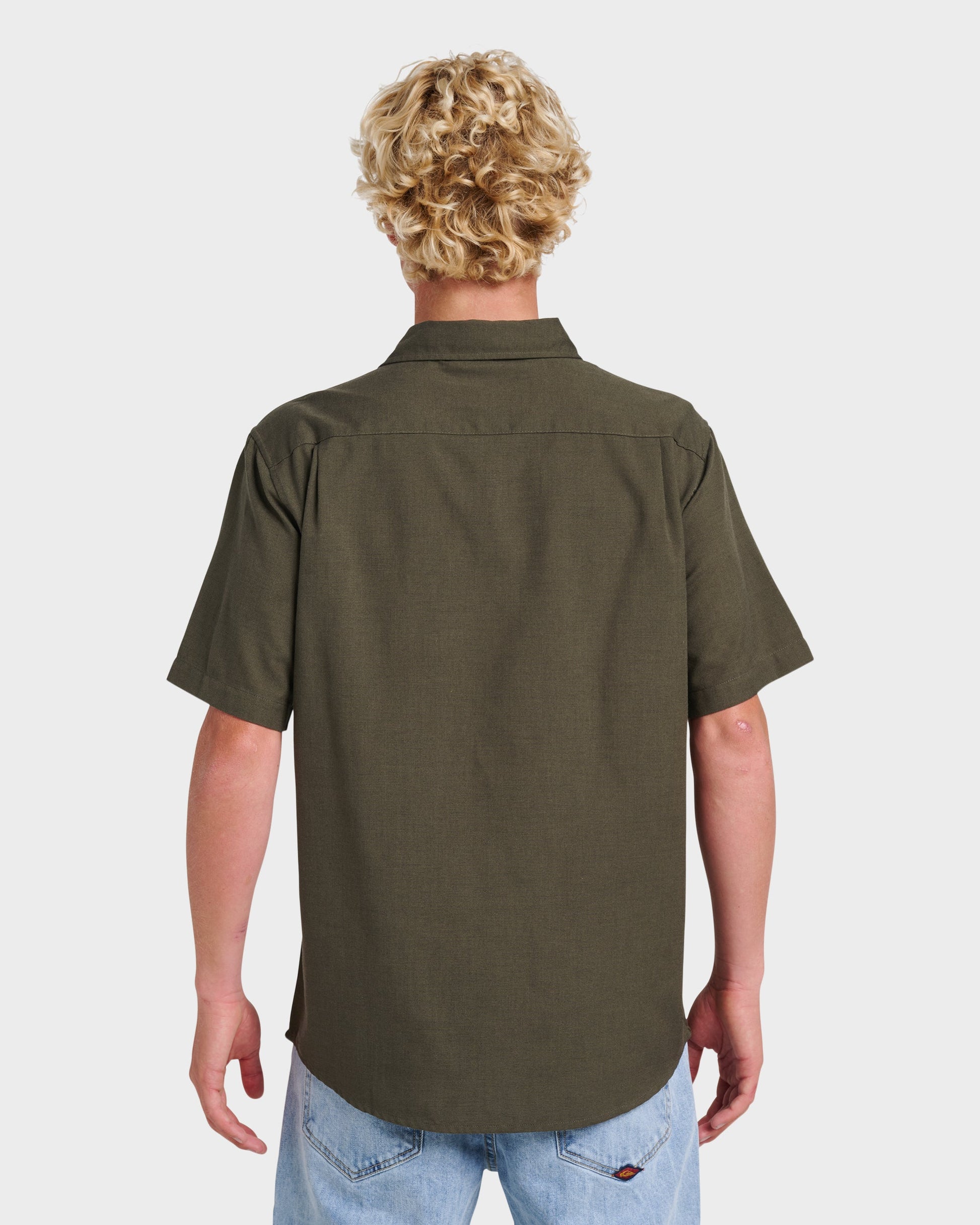 Shoreline Classic Short Sleeve Shirt - Grape Leaf Grape Leaf Quick Silver