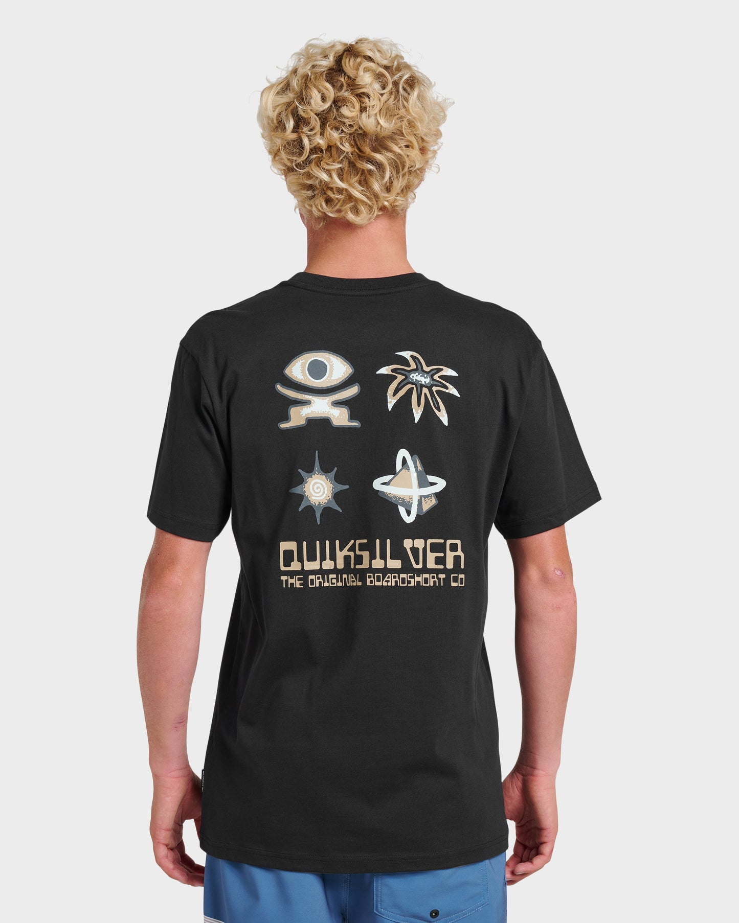 Mini Connection Classic T-shirt - Black Black Quick Silver