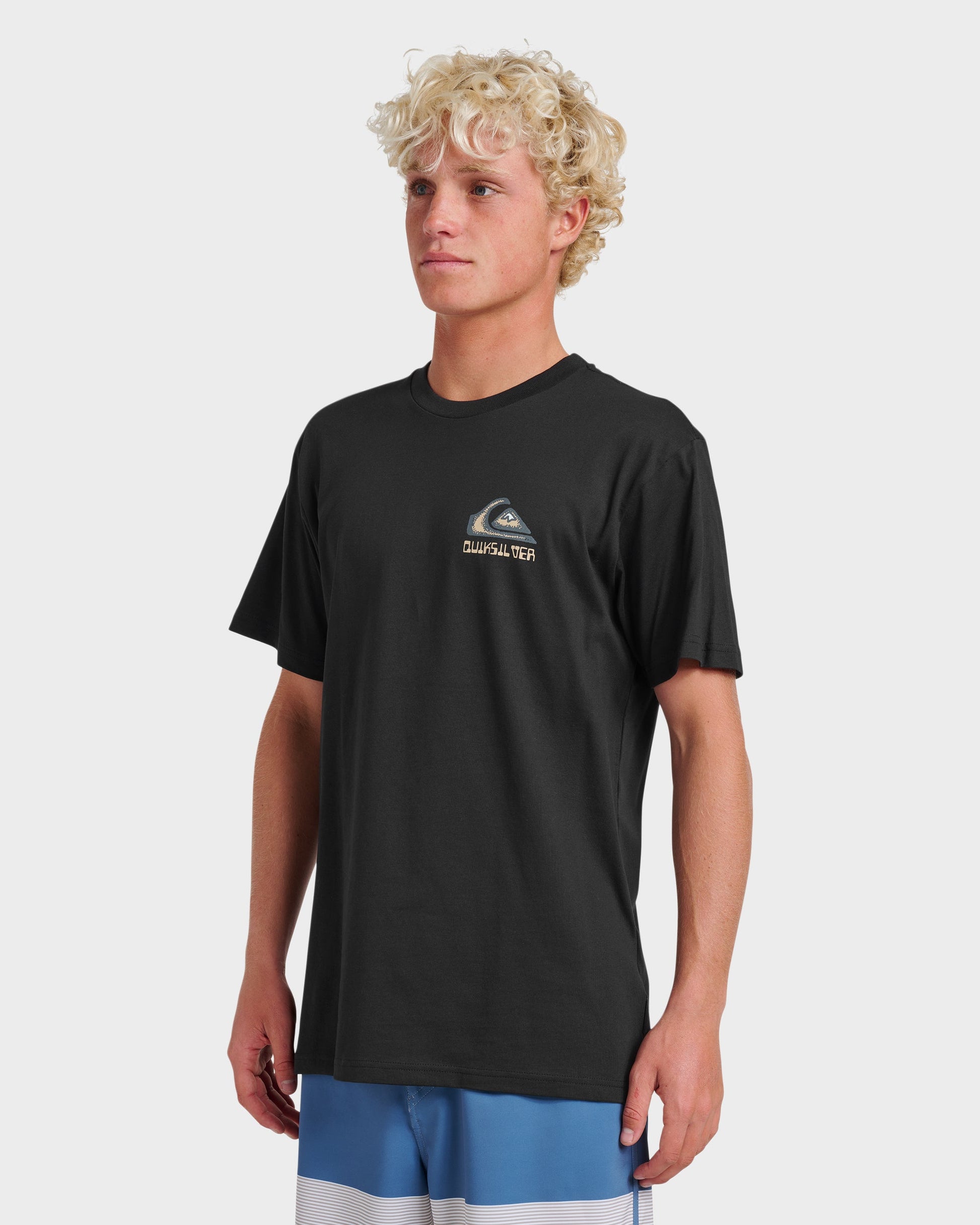 Mini Connection Classic T-shirt - Black Black Quick Silver