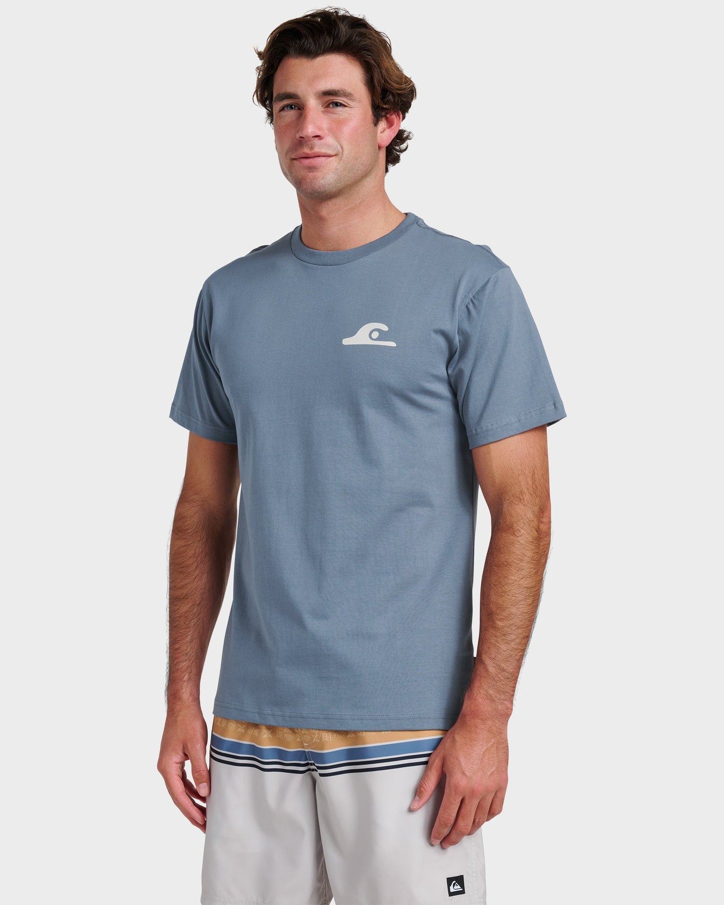Primitive Scripture Classic T-shirt - China Blue China Blue Quick Silver