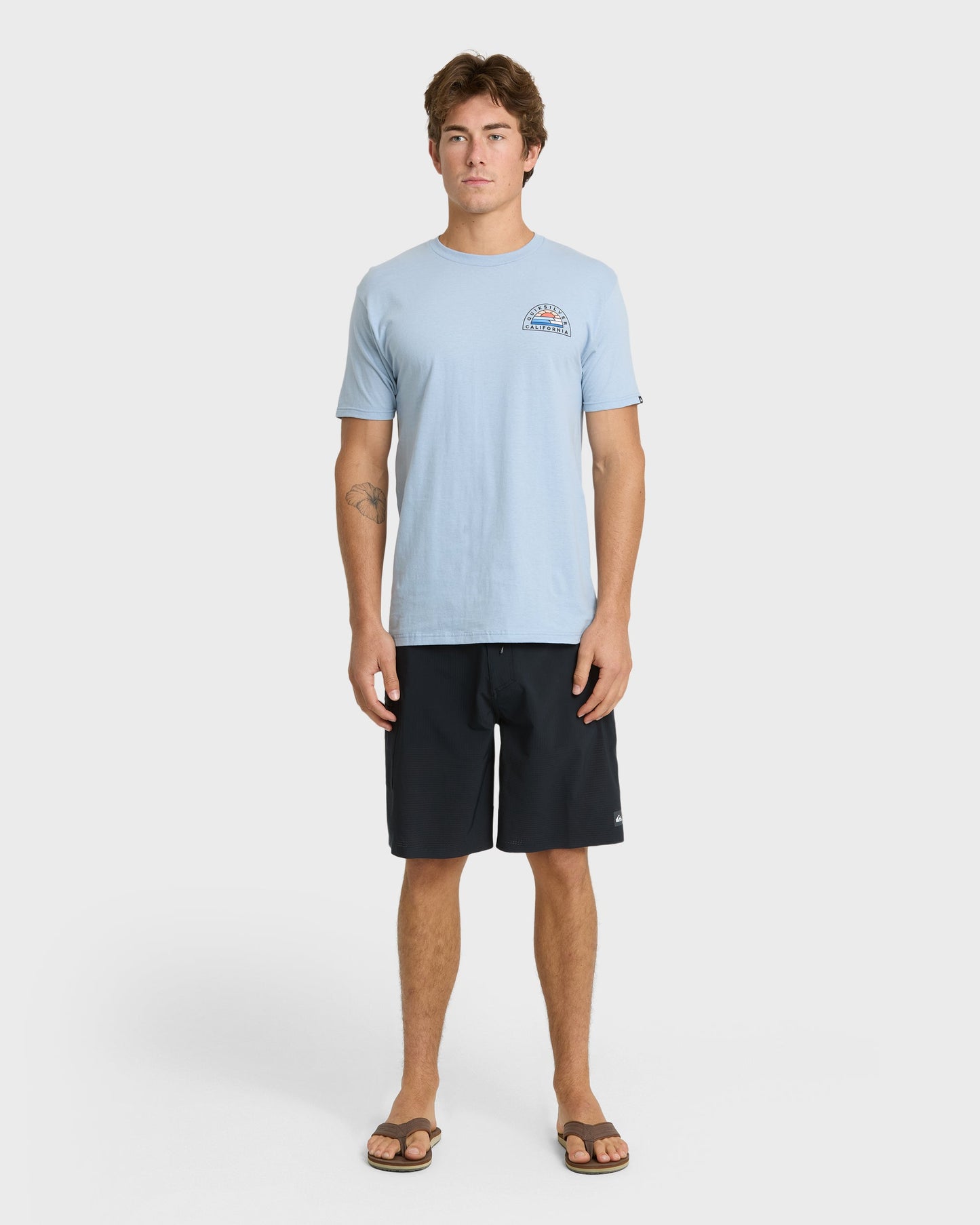 Ca Peelers T-Shirt - Ashley Blue Ashley Blue Quick Silver