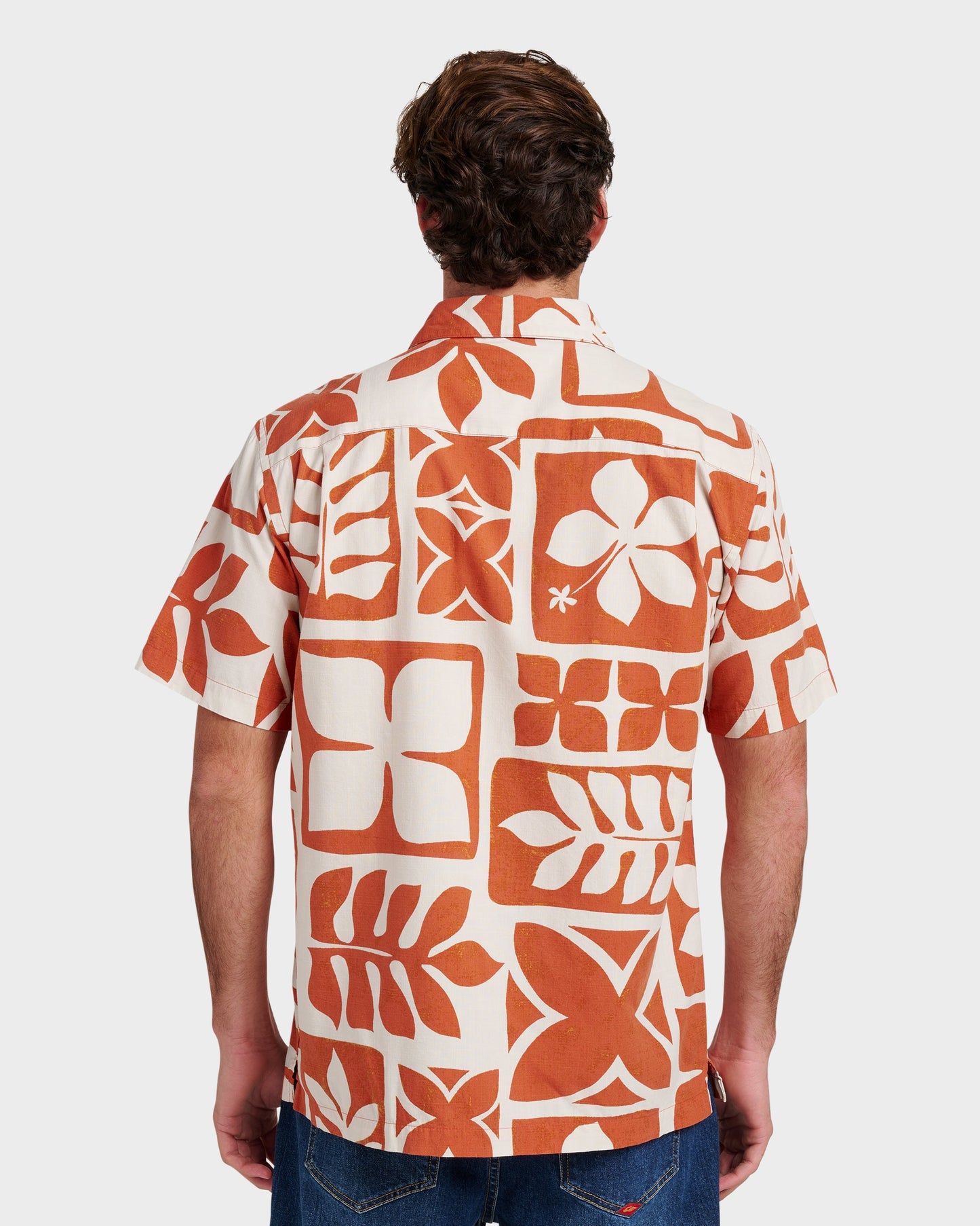 Waterman Tiki Island Shirt - Hot Sauce Hot Sauce Quick Silver