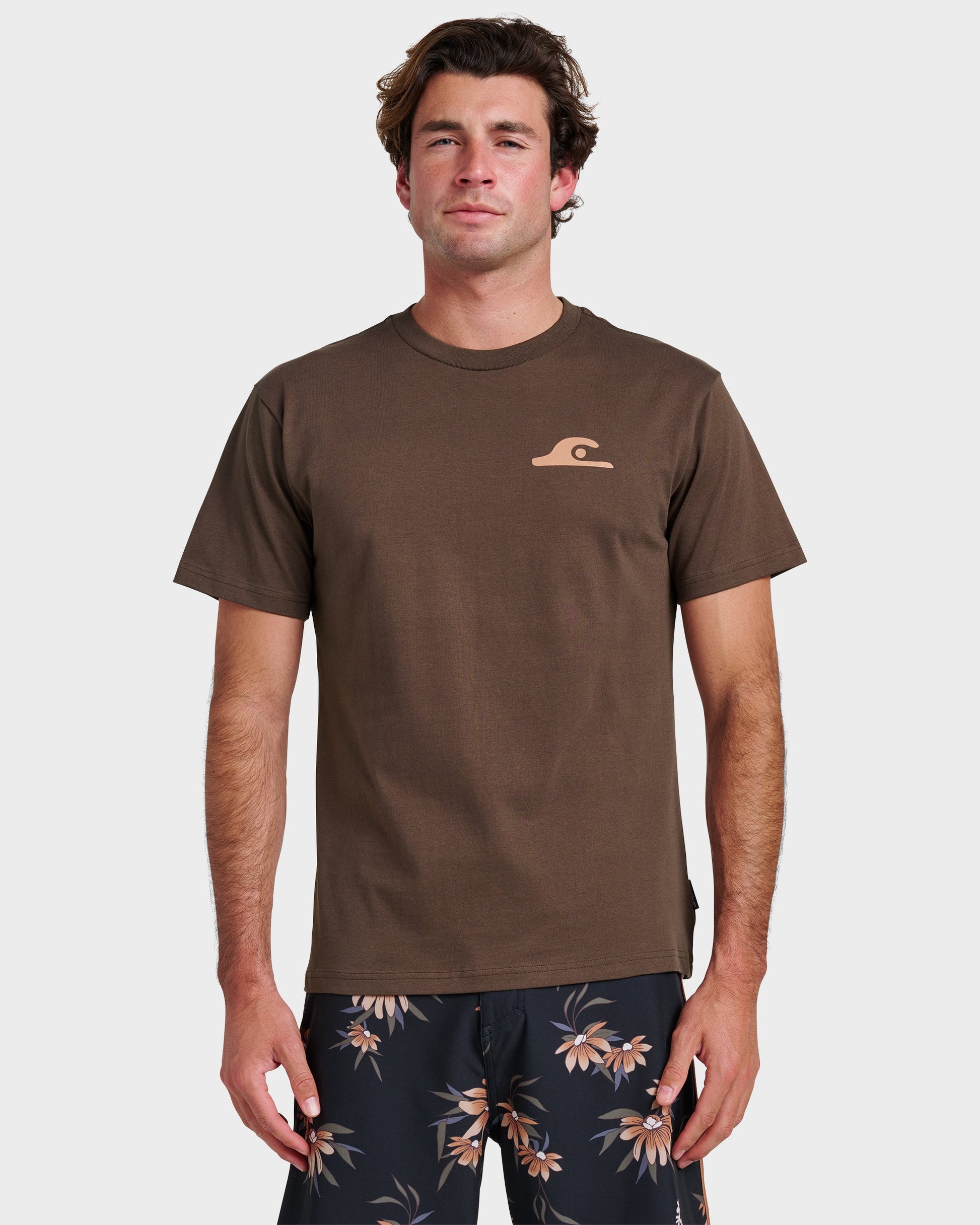 Primitive Scripture Classic T-shirt - Chocolate Brown Chocolate Brown Quick Silver