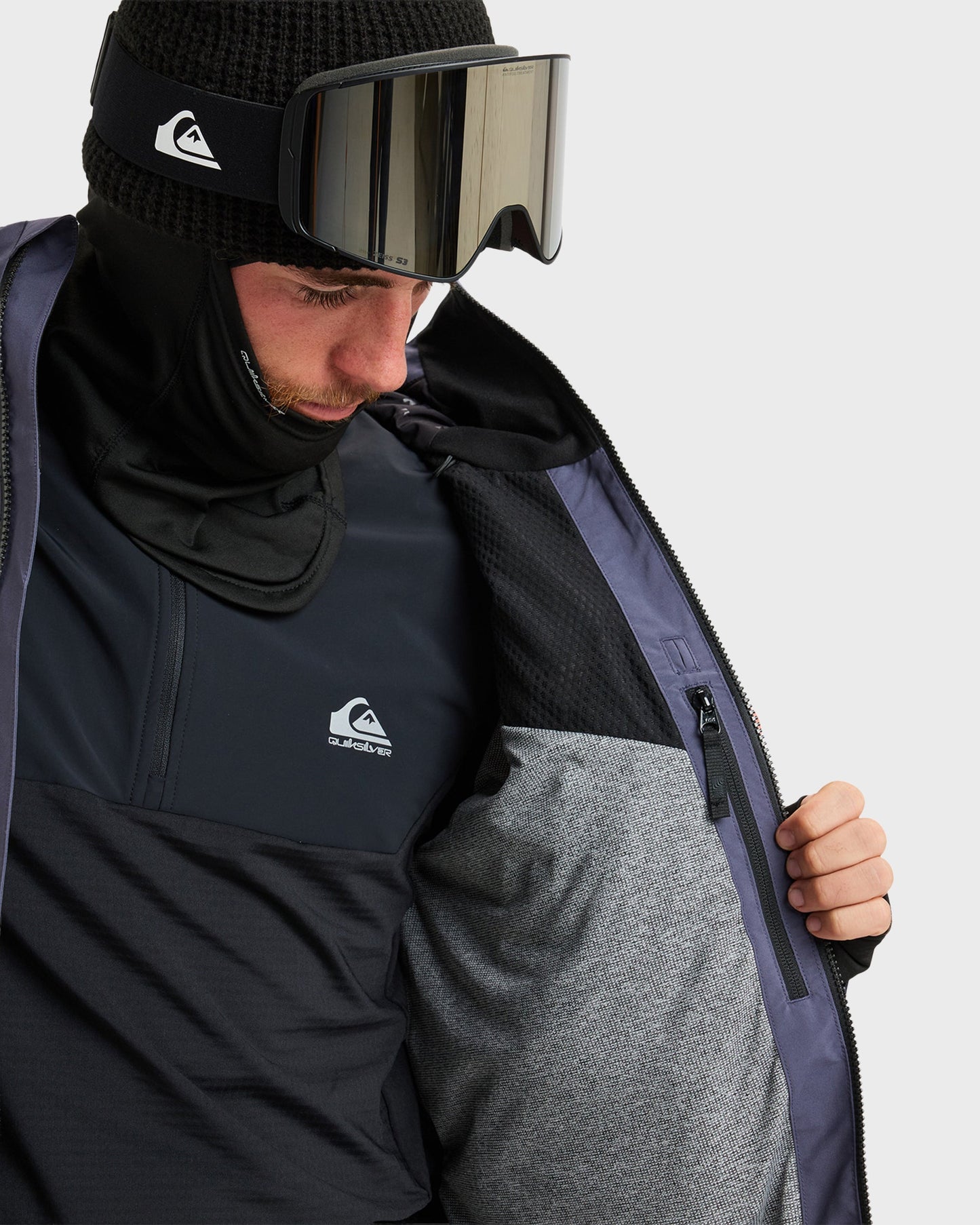 Forever Stretch GORE-TEX Snow Jacket - Graystone Graystone Quick Silver