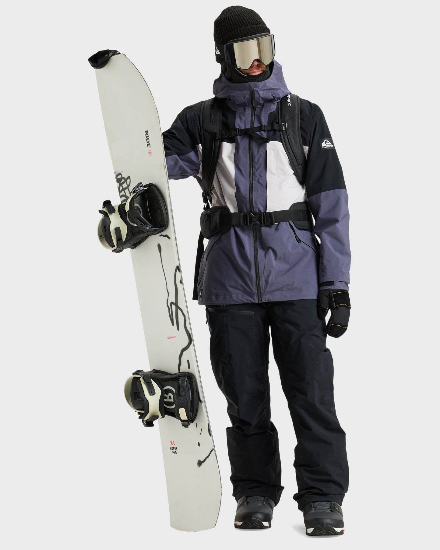 Forever Stretch GORE-TEX Snow Jacket - Graystone Graystone Quick Silver