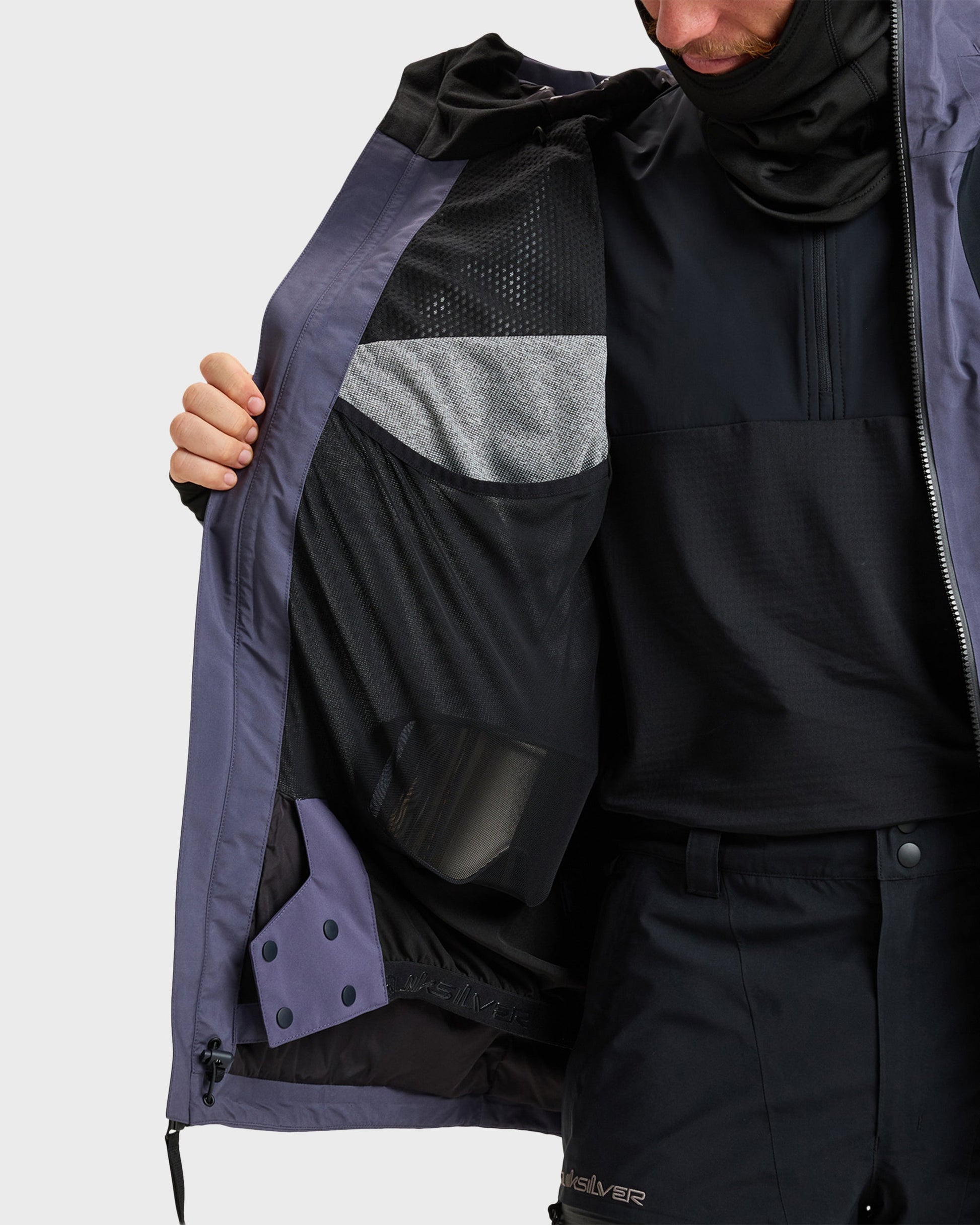Forever Stretch GORE-TEX Snow Jacket - Graystone Graystone Quick Silver