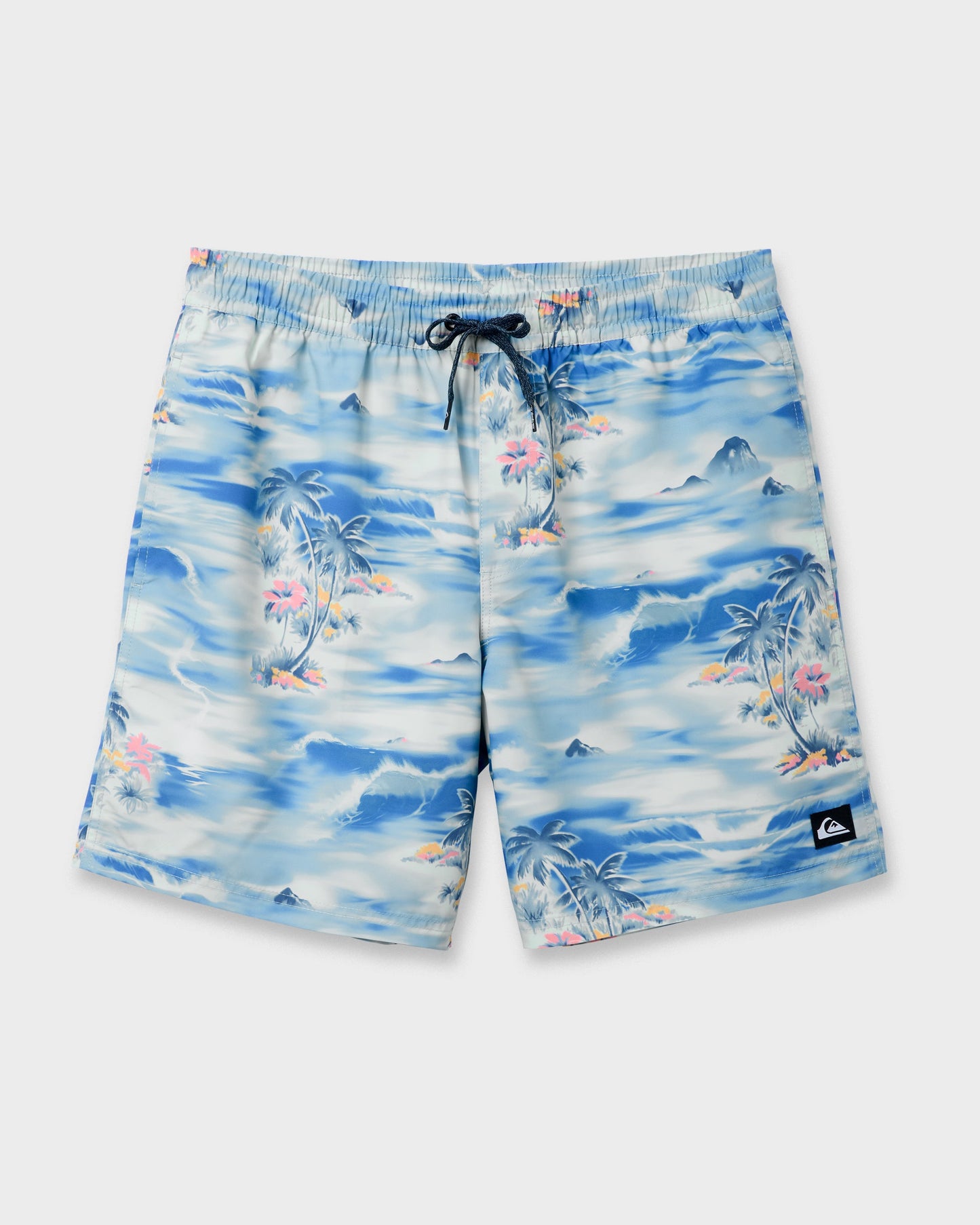 Everyday Tropical Surf 17" Swim Trunks - Total Eclipse Total Eclipse Quick Silver