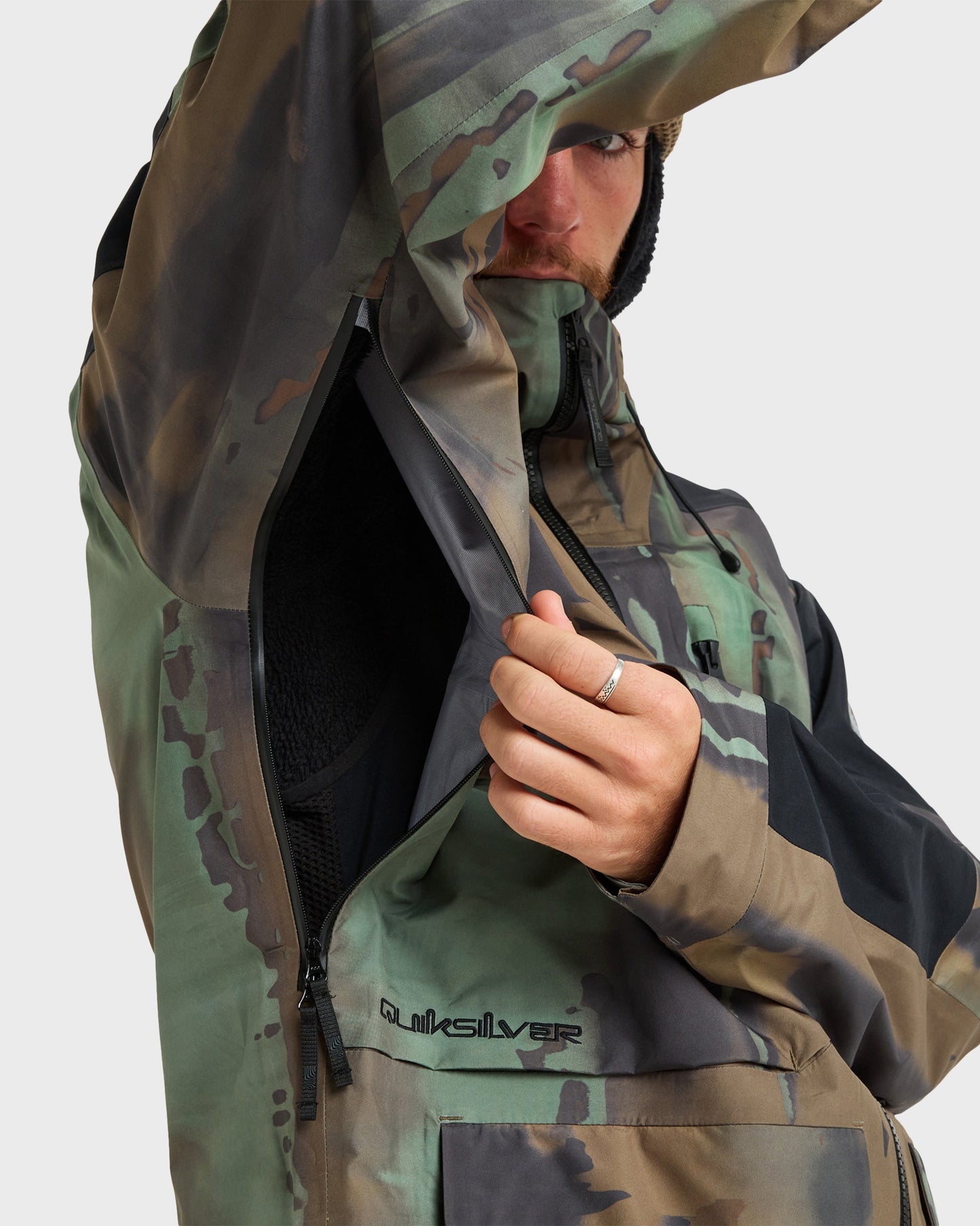 Highline Pro 3L GORE-TEX® Snow Jacket for Men Highline Pro 3L GORE-TEX® Snow Jacket for Men Quick Silver