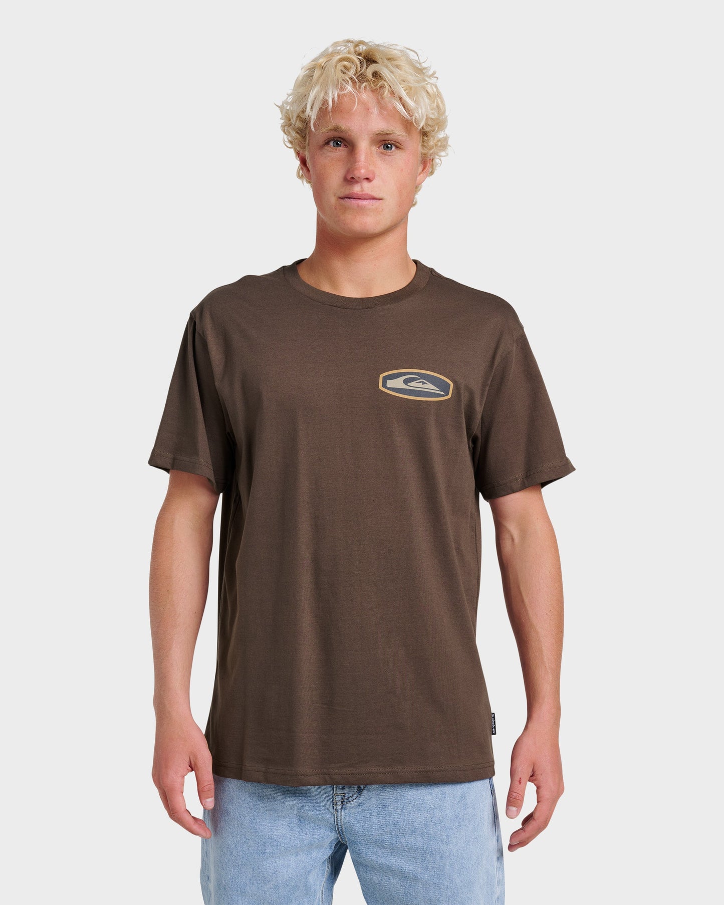Stadium Emblem Classic T-shirt - Chocolate Brown Chocolate Brown Quick Silver