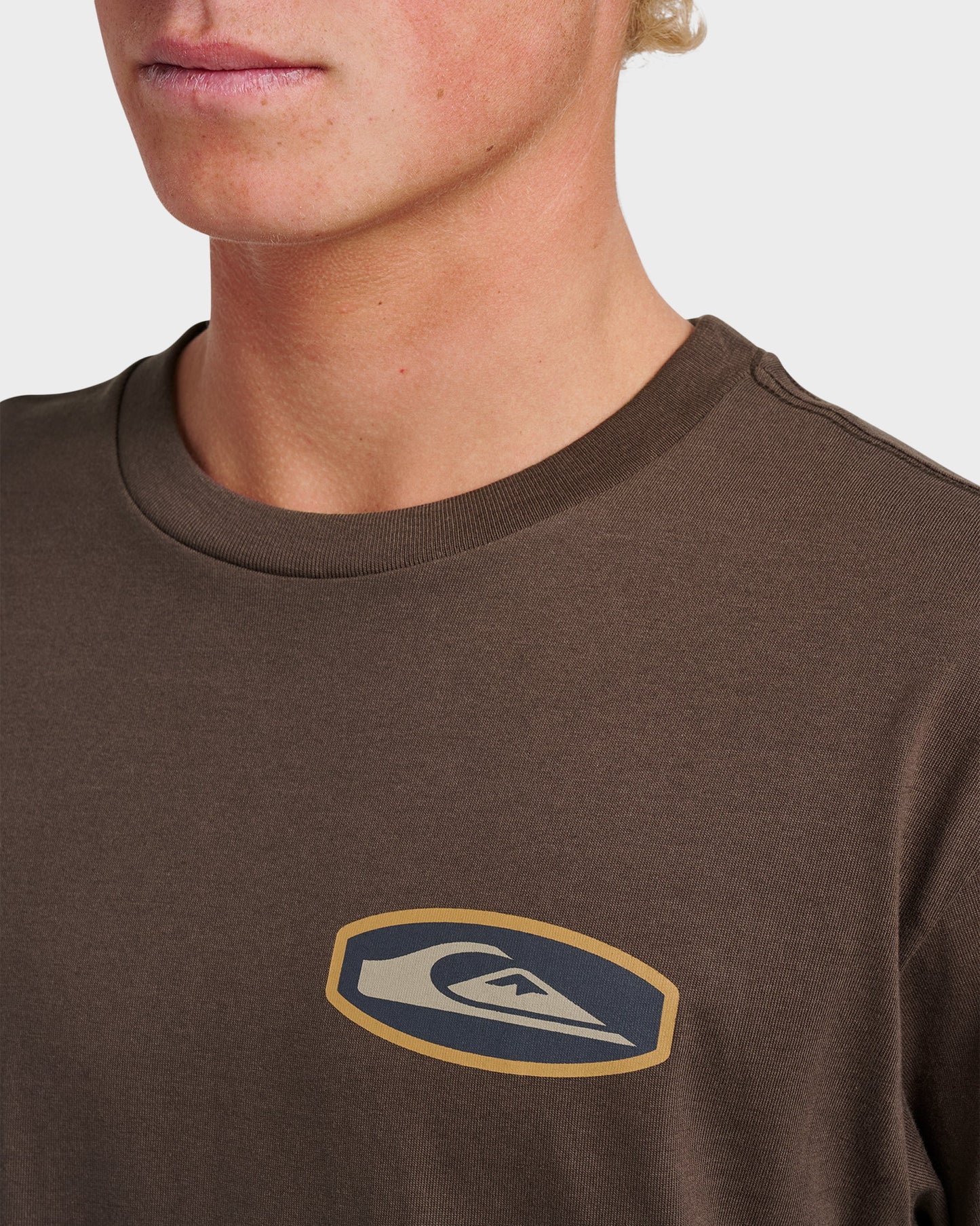 Stadium Emblem Classic T-shirt - Chocolate Brown Chocolate Brown Quick Silver