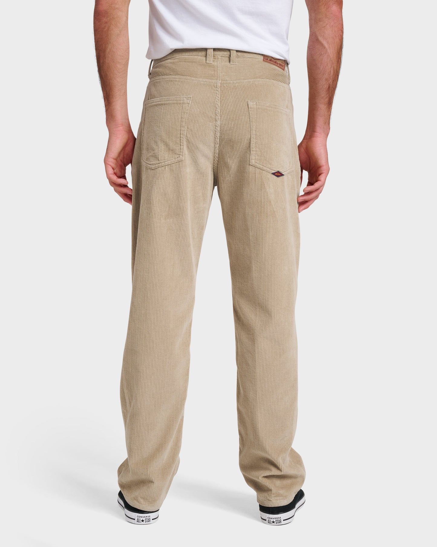 Landers Cord Pants - Twill Twill Quick Silver