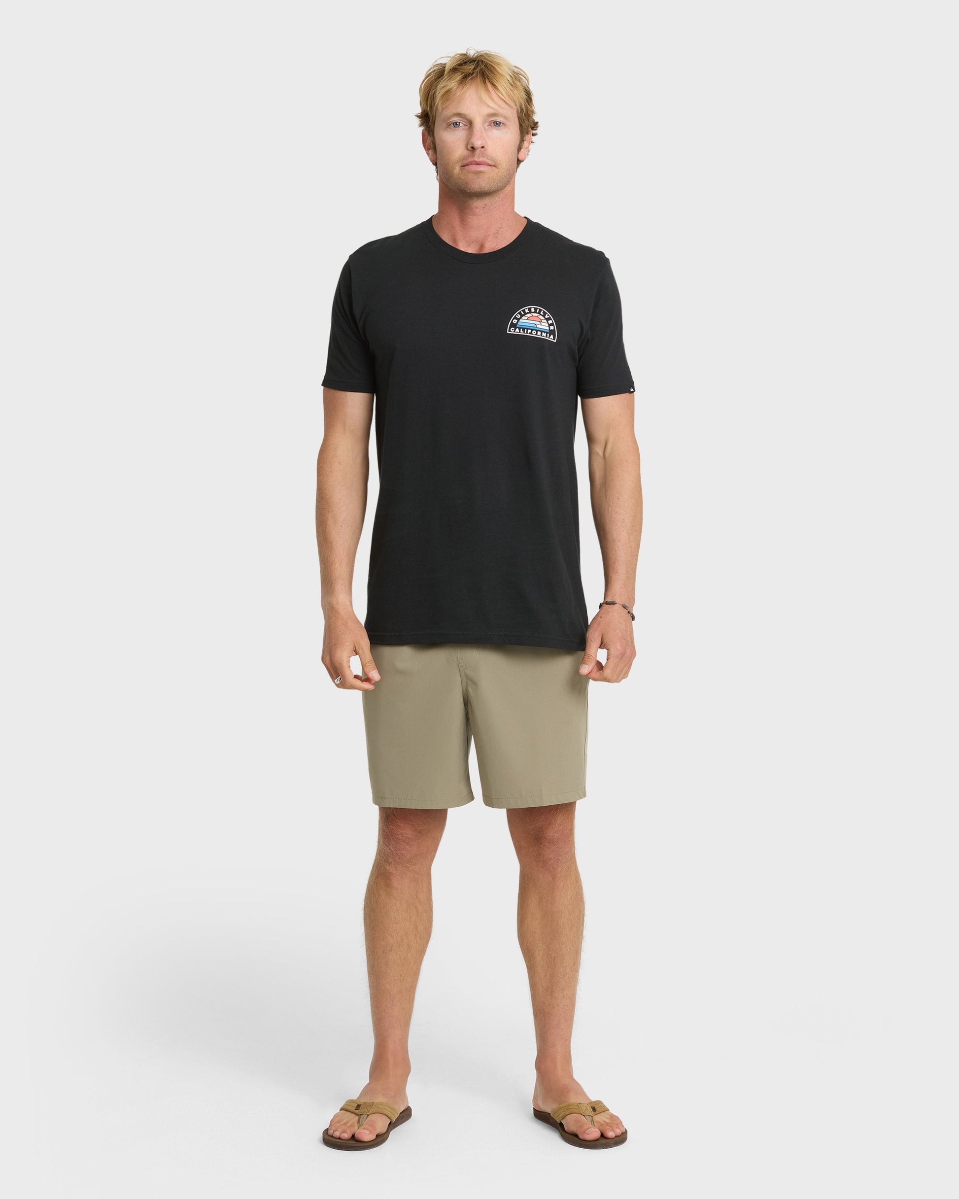Ca Peelers T-Shirt - Black Black Quick Silver