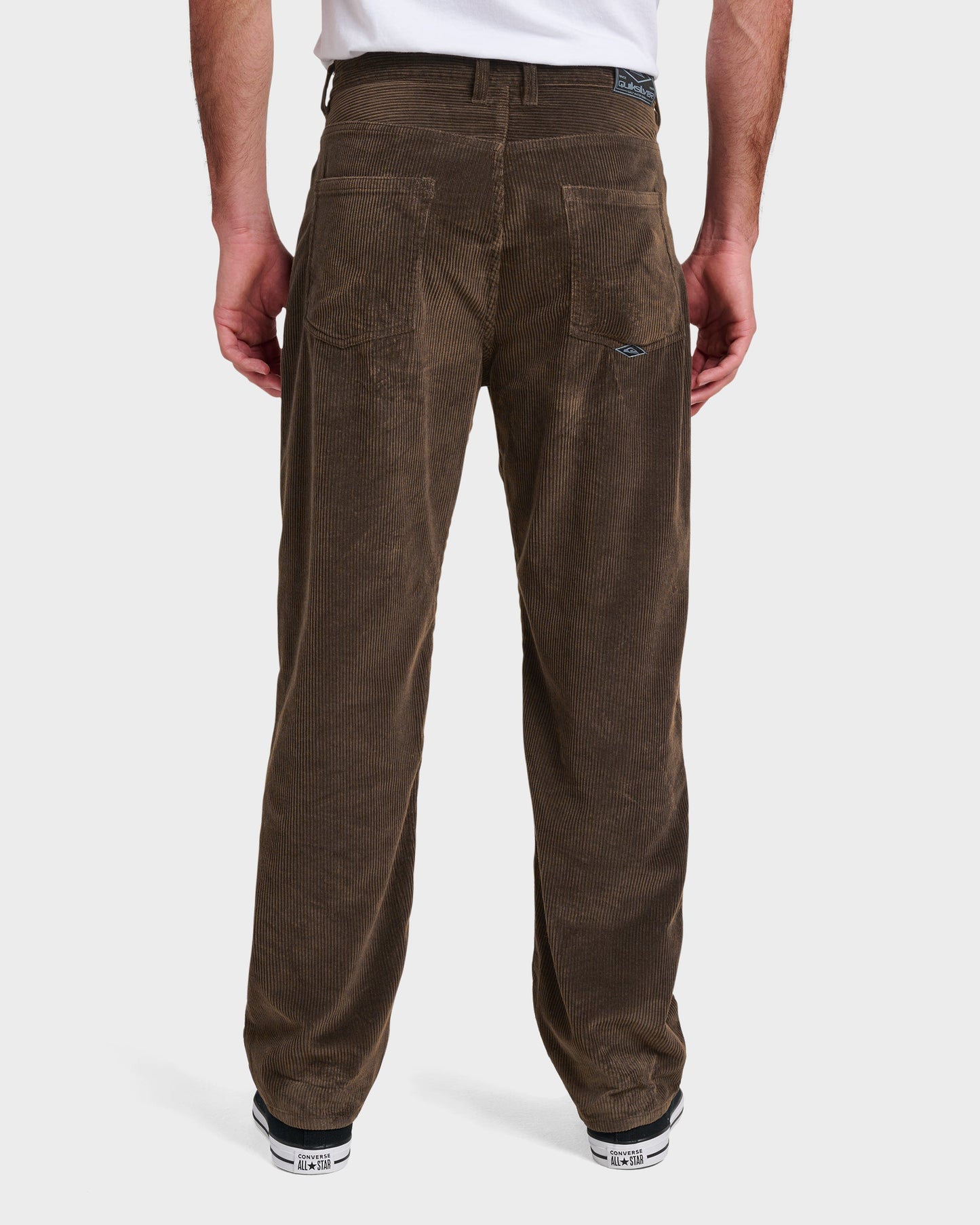Landers Cord Pants - Chocolate Brown Chocolate Brown Quick Silver