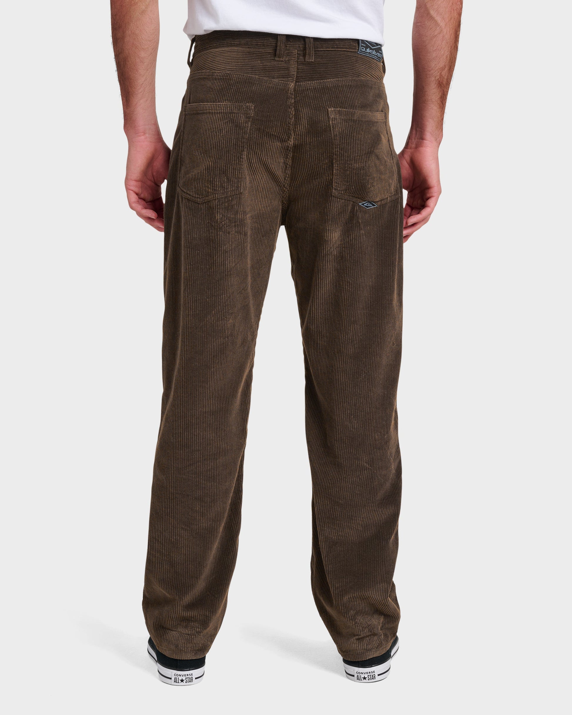 Landers Cord Pants - Chocolate Brown Chocolate Brown Quick Silver