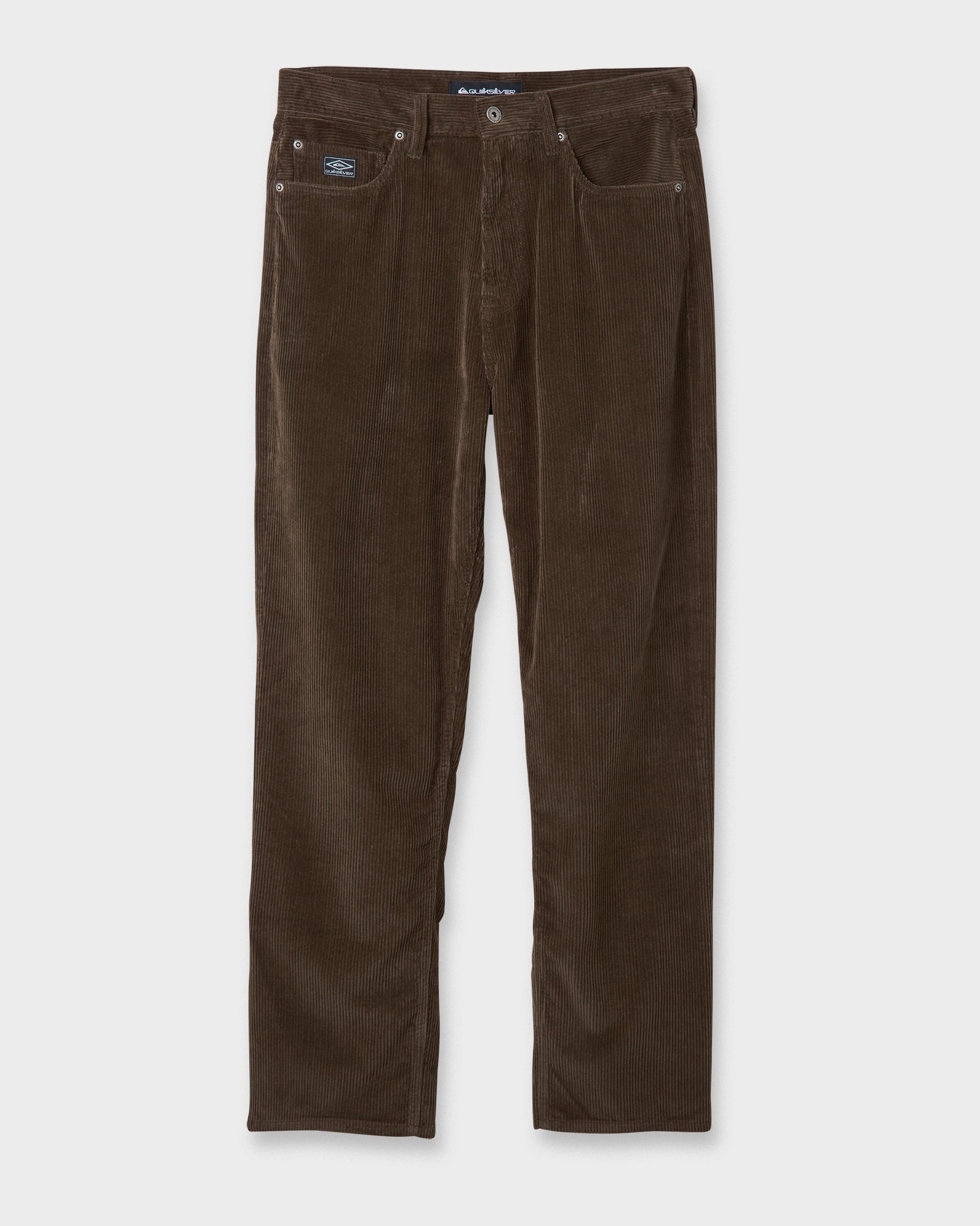 Landers Cord Pants - Chocolate Brown Chocolate Brown Quick Silver