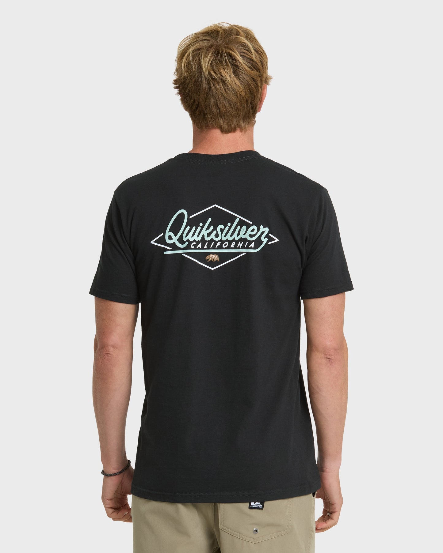 Cali Gold T-Shirt - Black Black Quick Silver