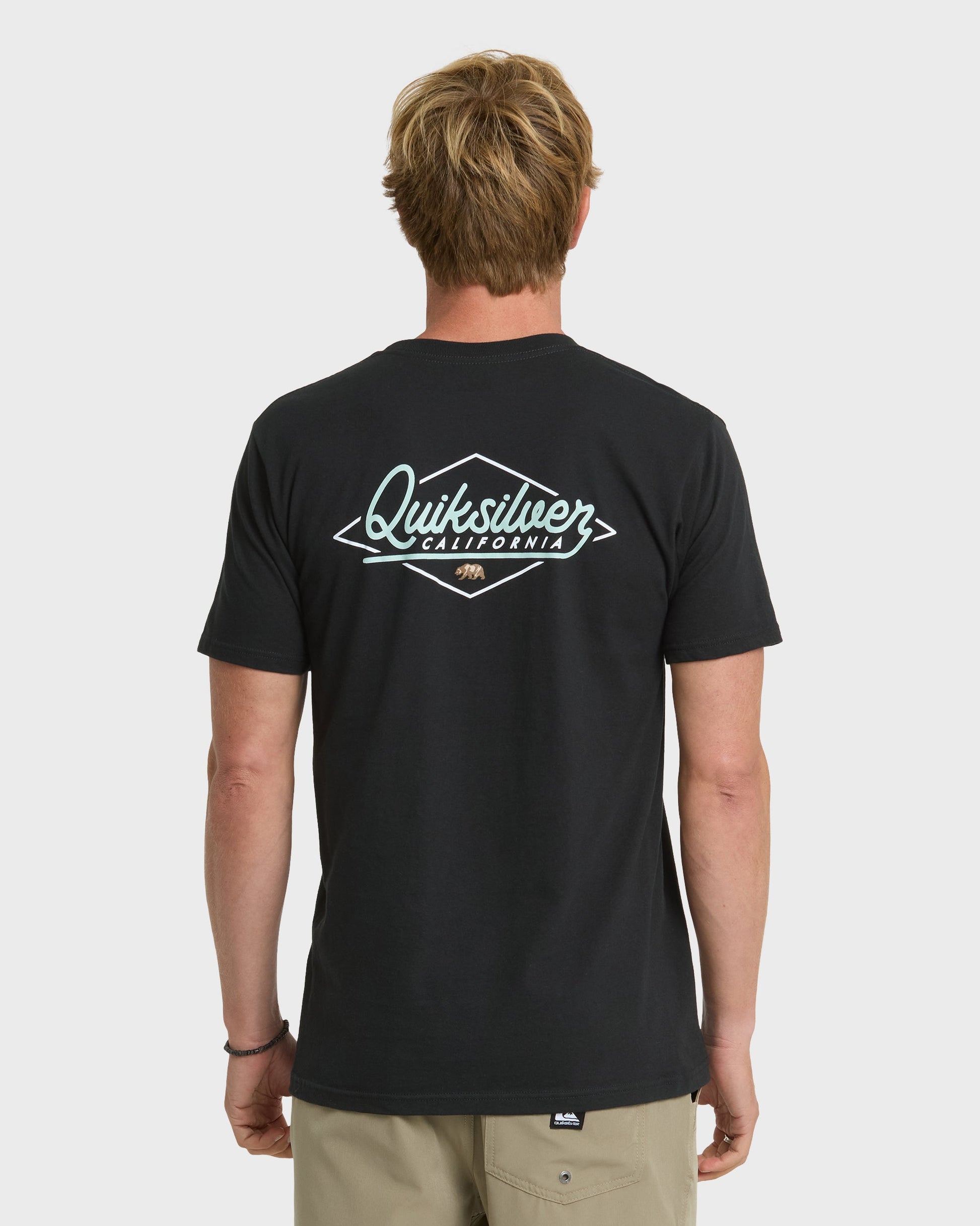 Cali Gold T-Shirt - Black Black Quick Silver