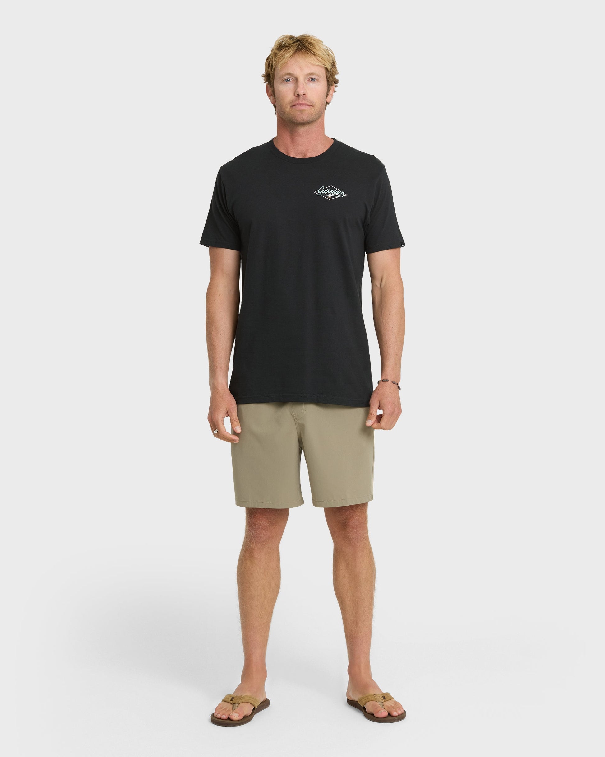 Cali Gold T-Shirt - Black Black Quick Silver