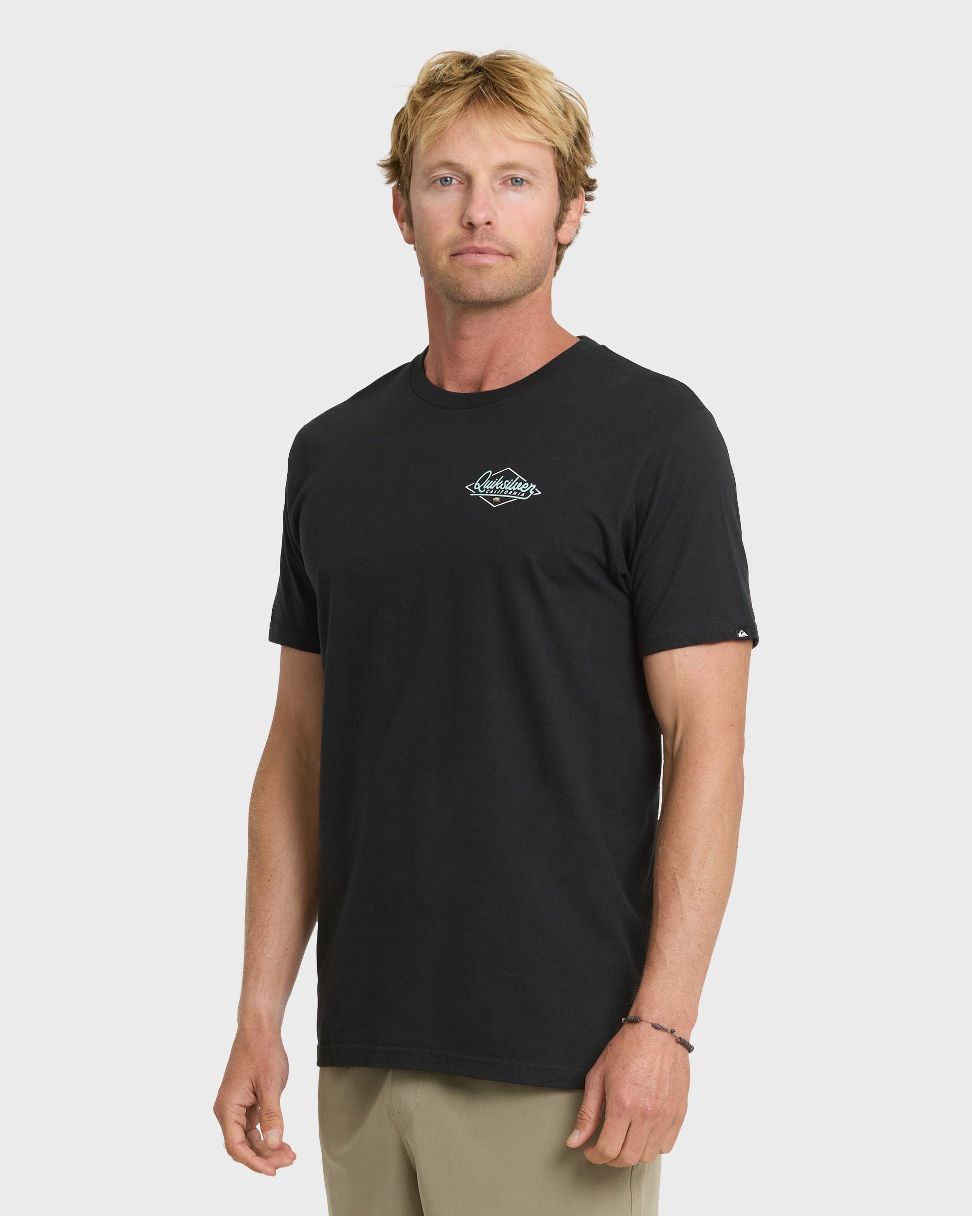 Cali Gold T-Shirt - Black Black Quick Silver
