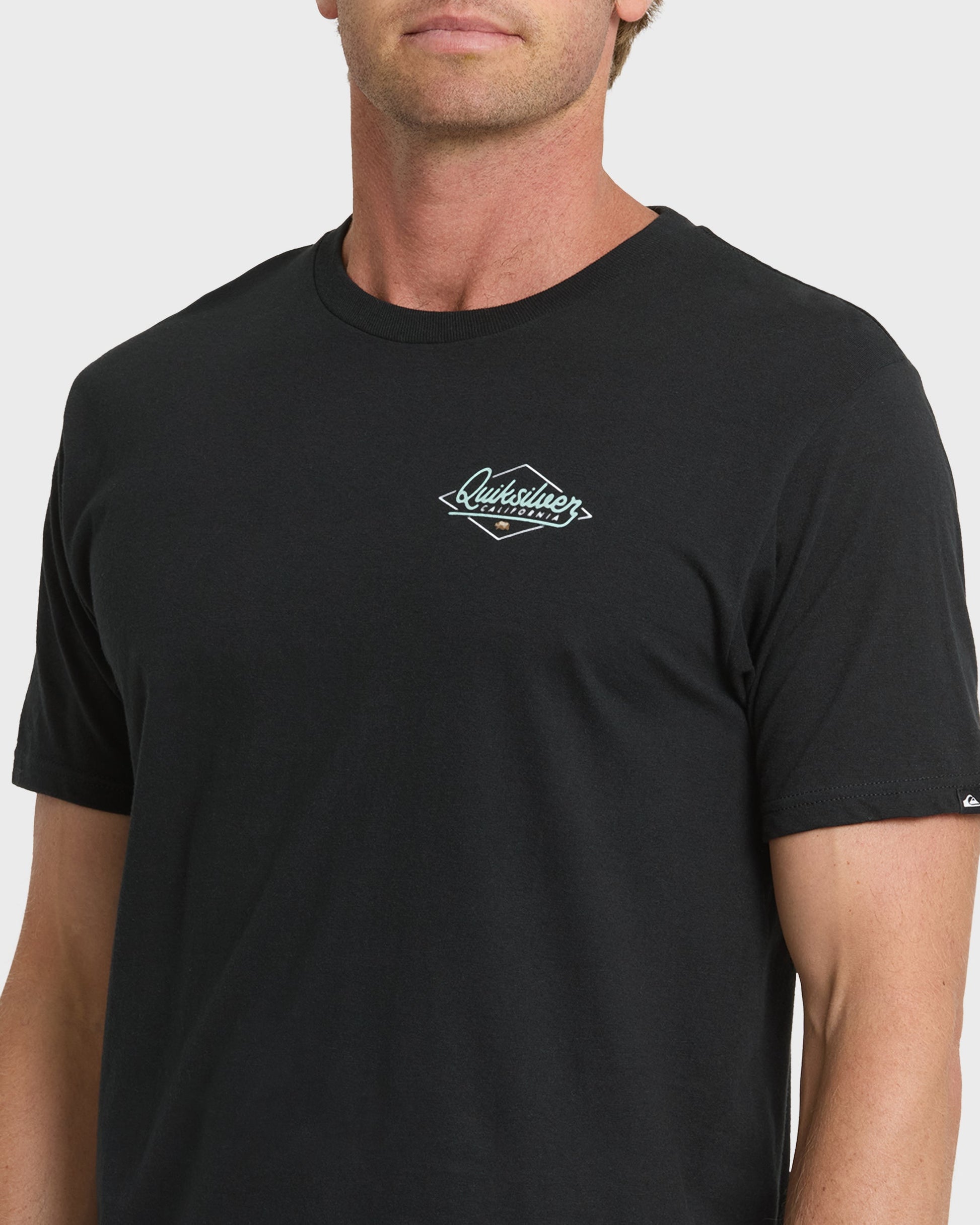 Cali Gold T-Shirt - Black Black Quick Silver