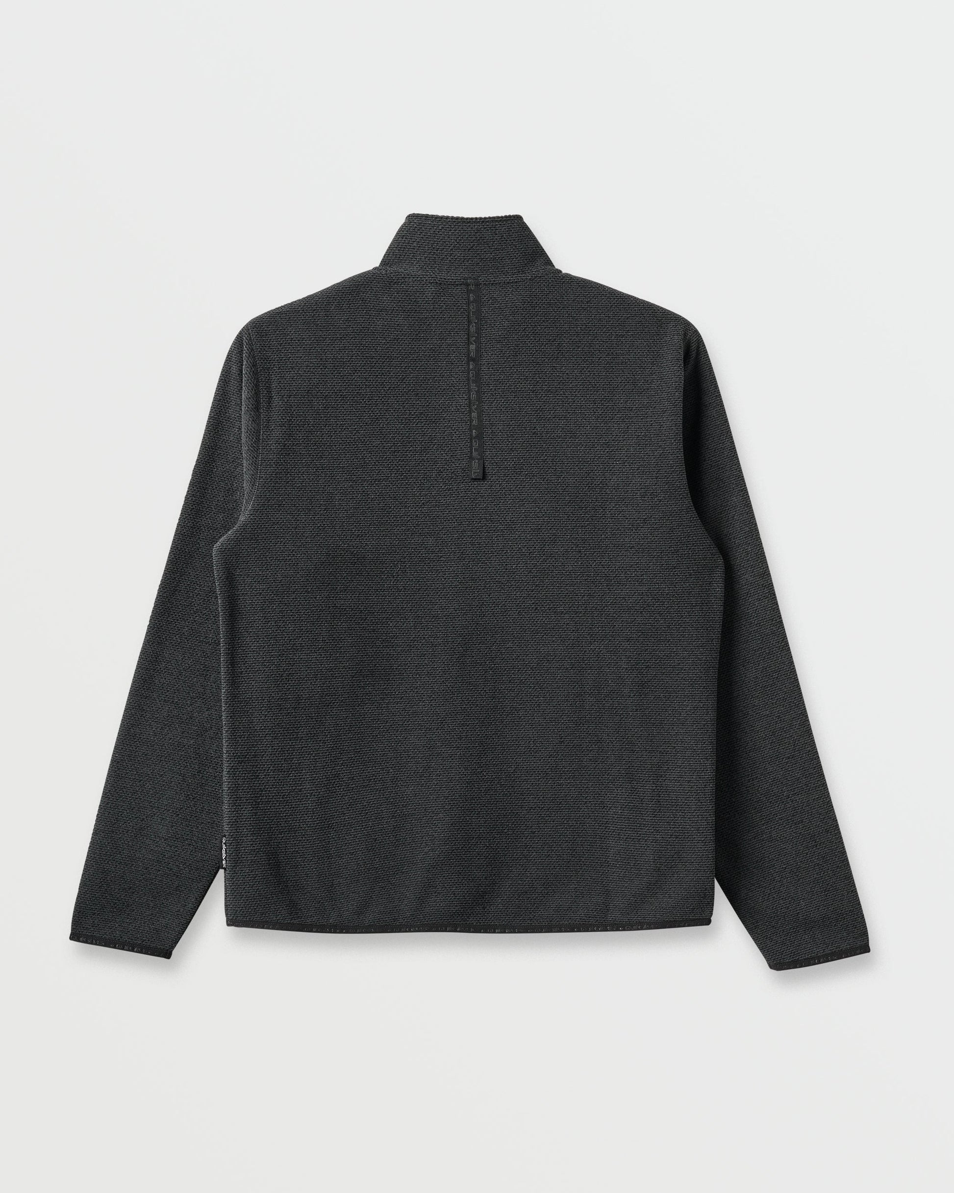 Aker Full Zip Technical Fleece - Black Black Quick Silver