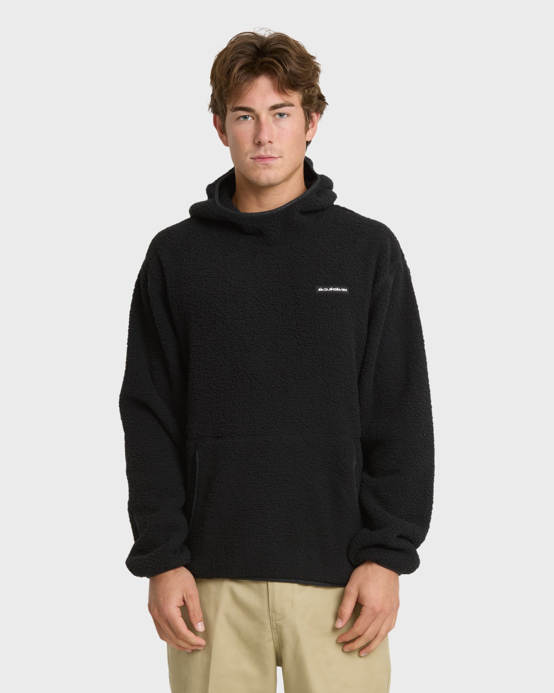 Warm Up Technical Hoodie - Black Black Quick Silver