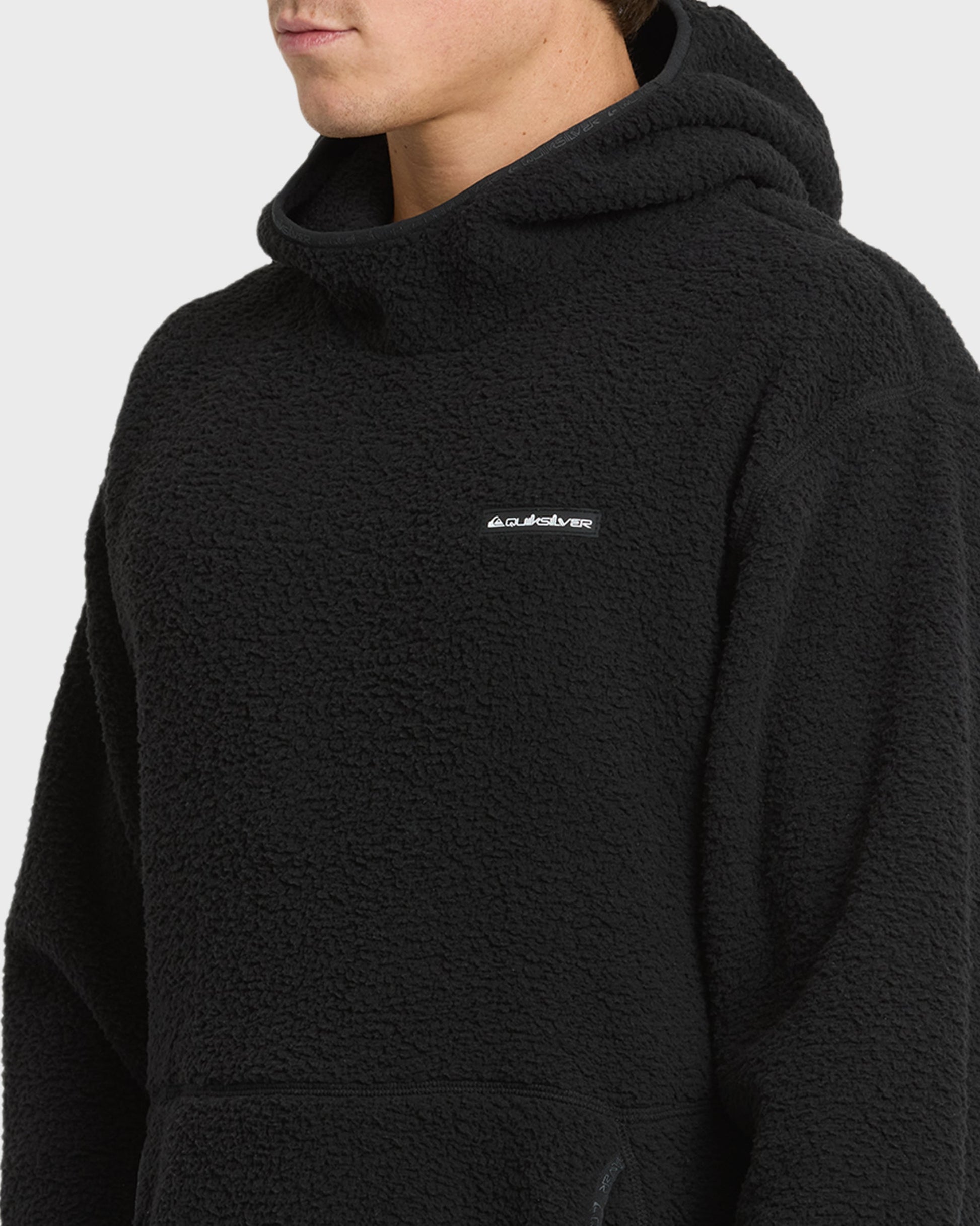 Warm Up Technical Hoodie - Black Black Quick Silver