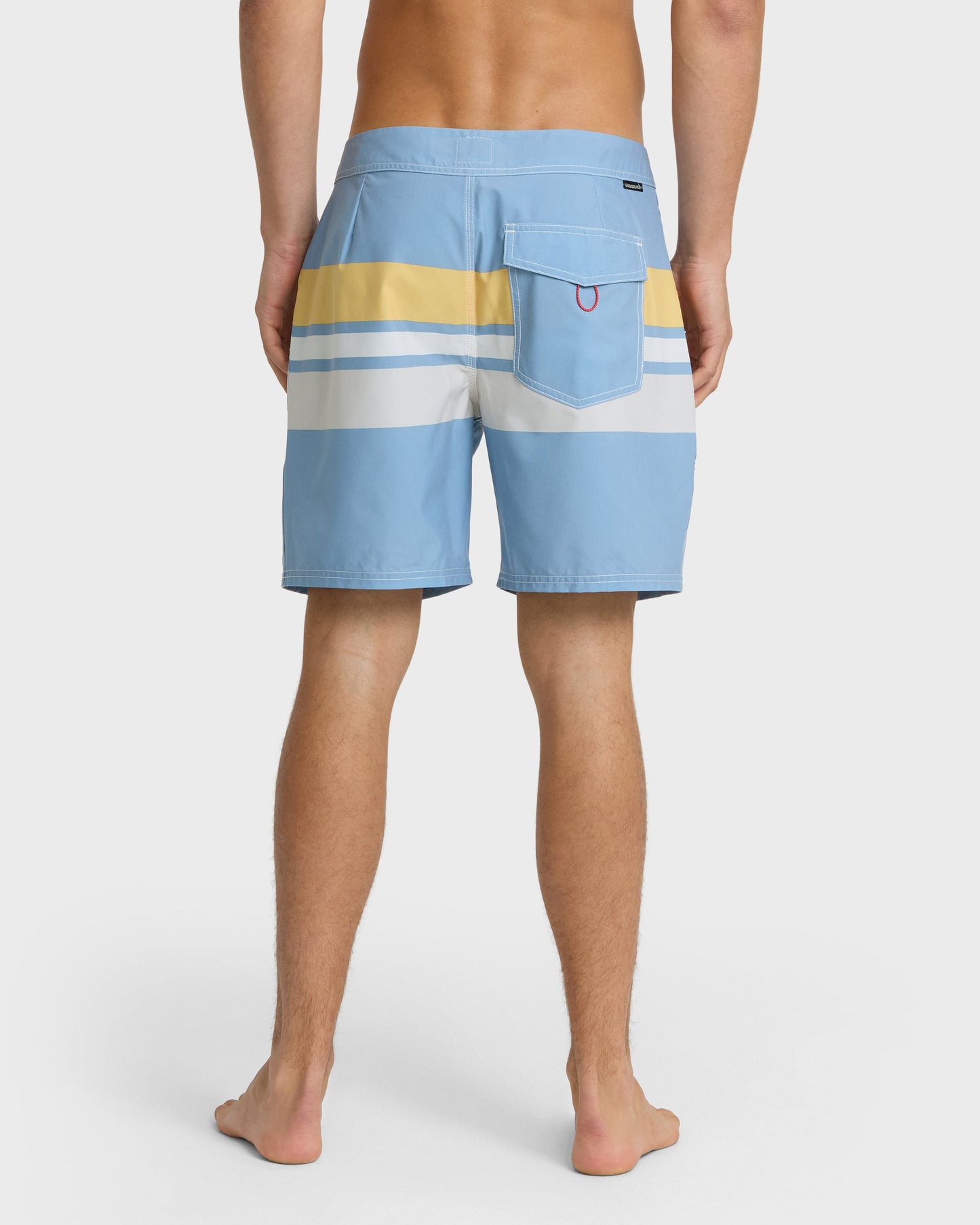 Original Straight Leg 18" Boardshorts - Ashley Blue Ashley Blue Quick Silver