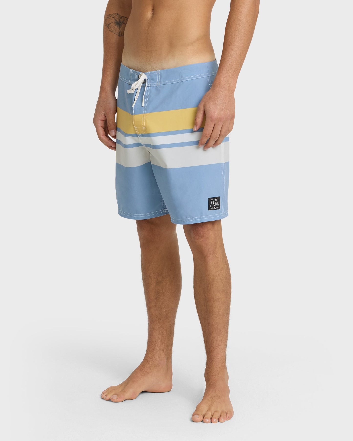Original Straight Leg 18" Boardshorts - Ashley Blue Ashley Blue Quick Silver