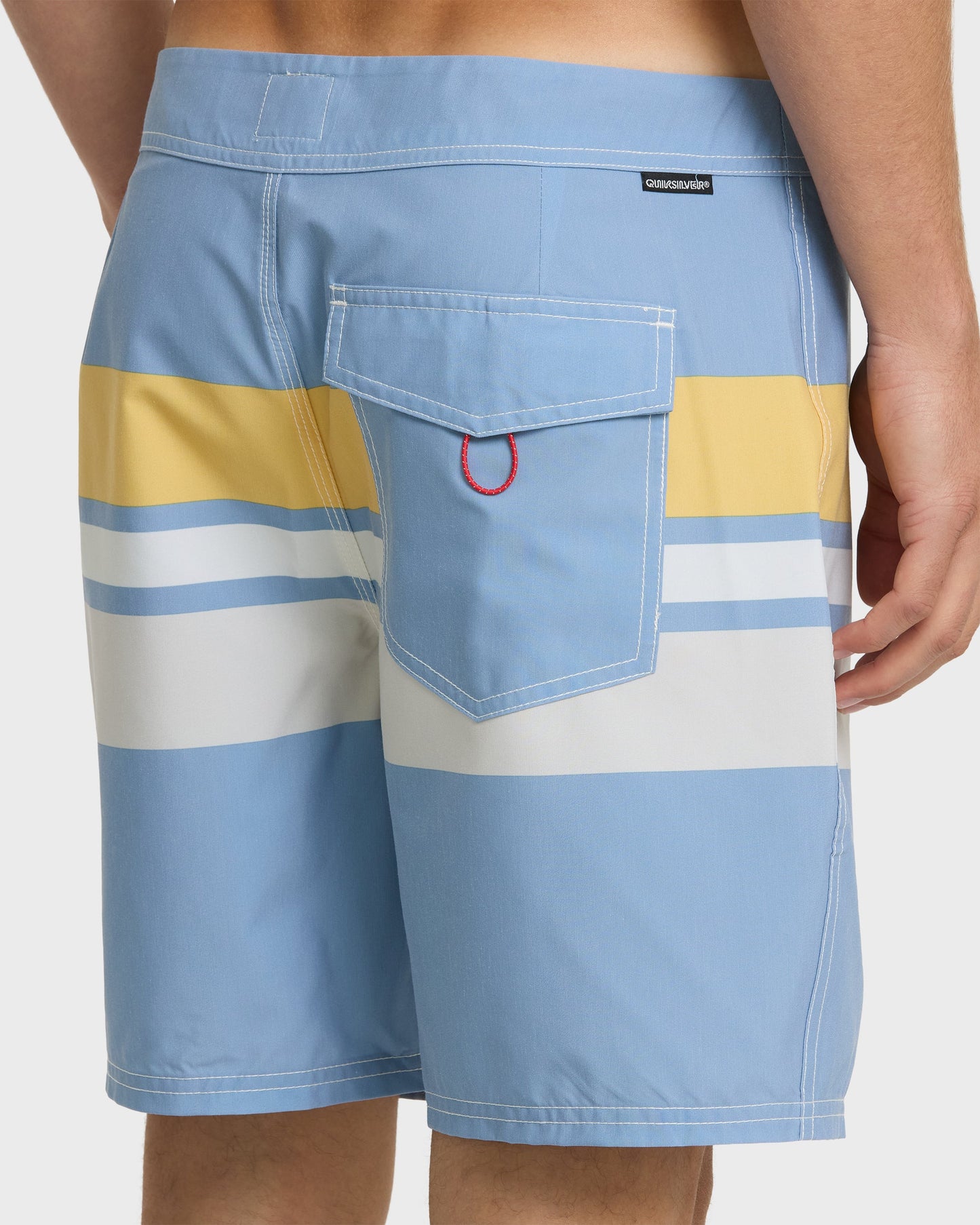 Original Straight Leg 18" Boardshorts - Ashley Blue Ashley Blue Quick Silver