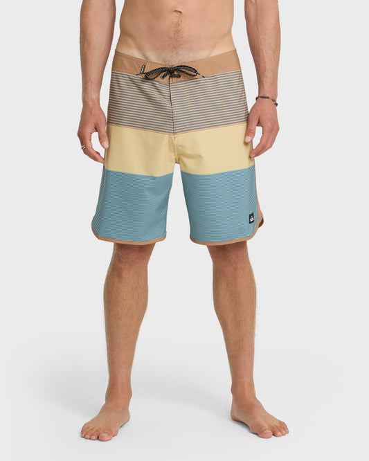 Surfsilk Tijuana 19" Boardshorts - Rattan Rattan Quick Silver
