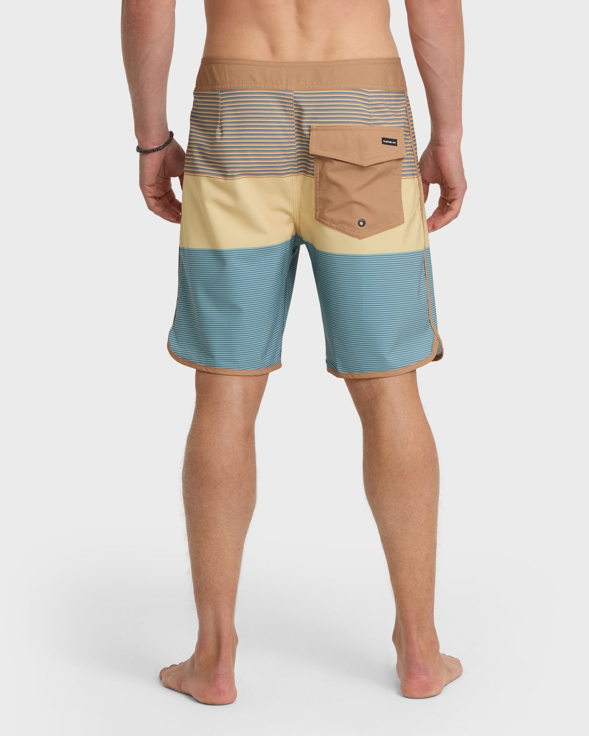 Surfsilk Tijuana 19" Boardshorts - Rattan Rattan Quick Silver