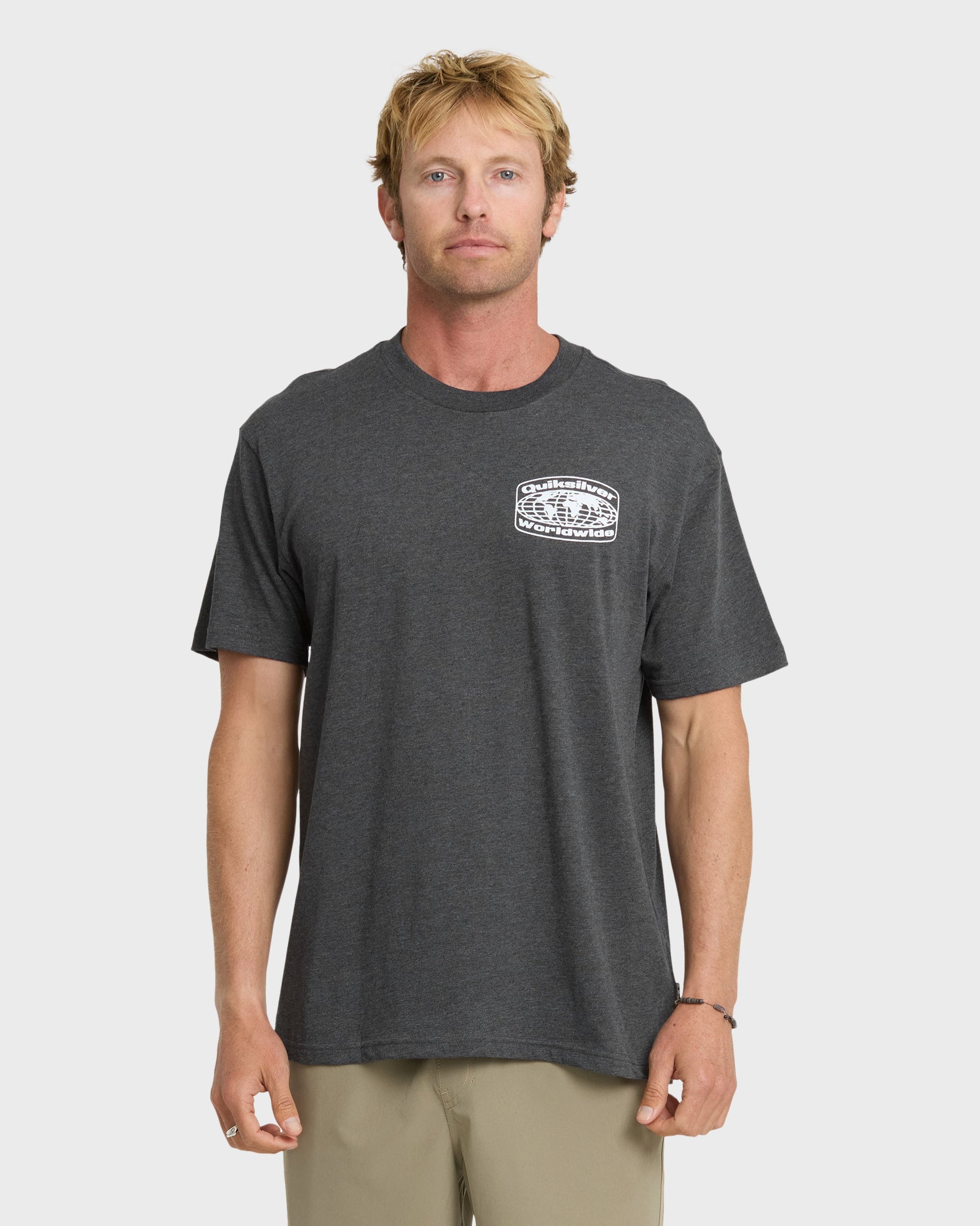 Global Local Classic T-shirt - Charcoal Heather Charcoal Heather Quick Silver