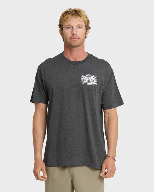 Global Local Classic T-shirt - Charcoal Heather Charcoal Heather Quick Silver