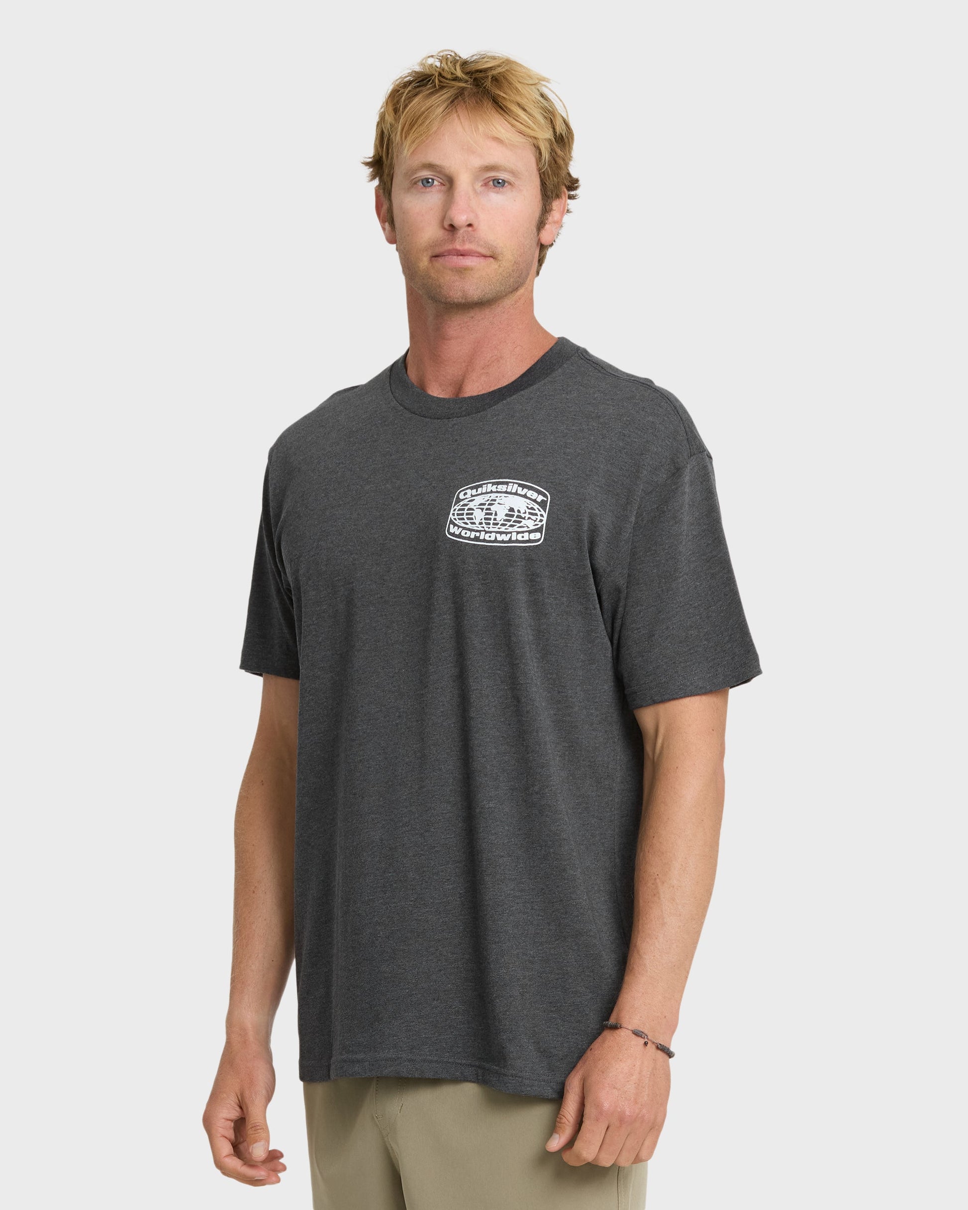 Global Local Classic T-shirt - Charcoal Heather Charcoal Heather Quick Silver