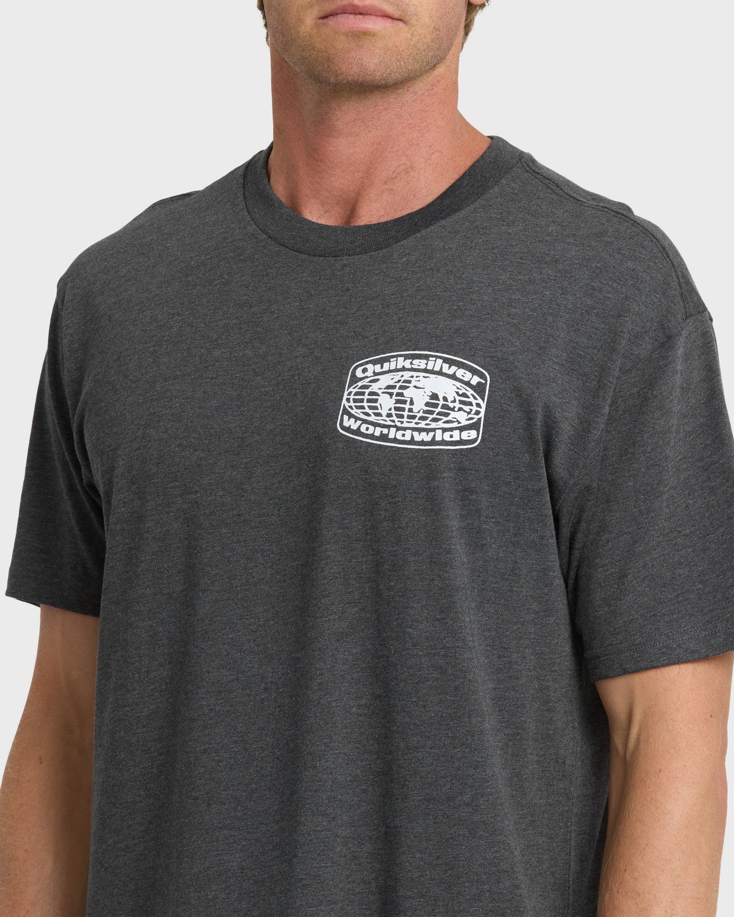 Global Local Classic T-shirt - Charcoal Heather Charcoal Heather Quick Silver