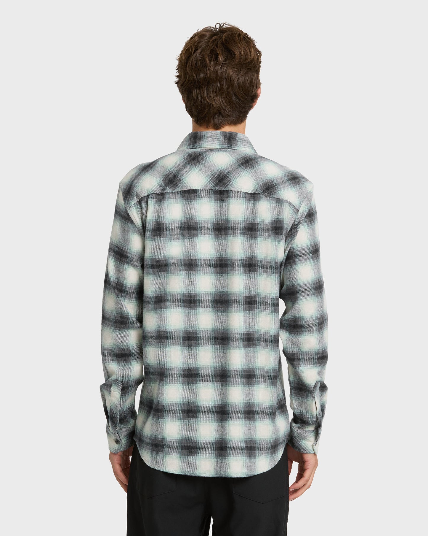 Terrace Stretch Flannel Shirt - Moonstruck Moonstruck Quick Silver