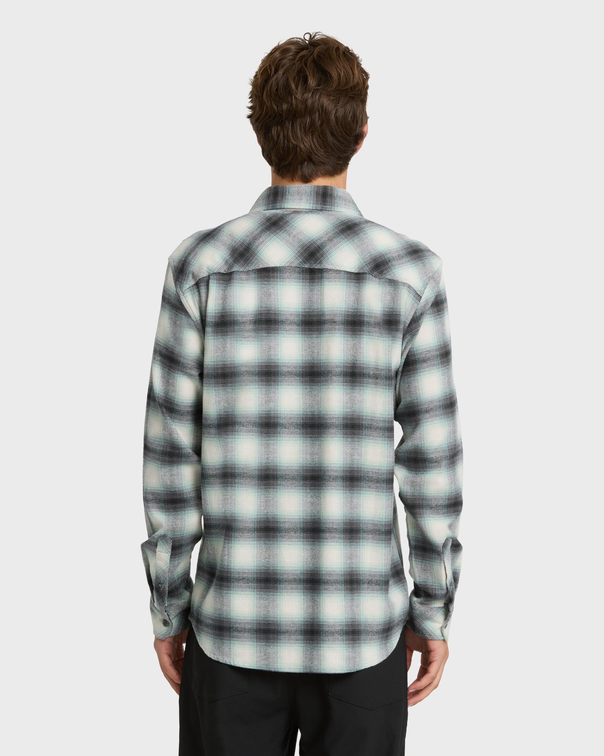 Terrace Stretch Flannel Shirt - Moonstruck Moonstruck Quick Silver