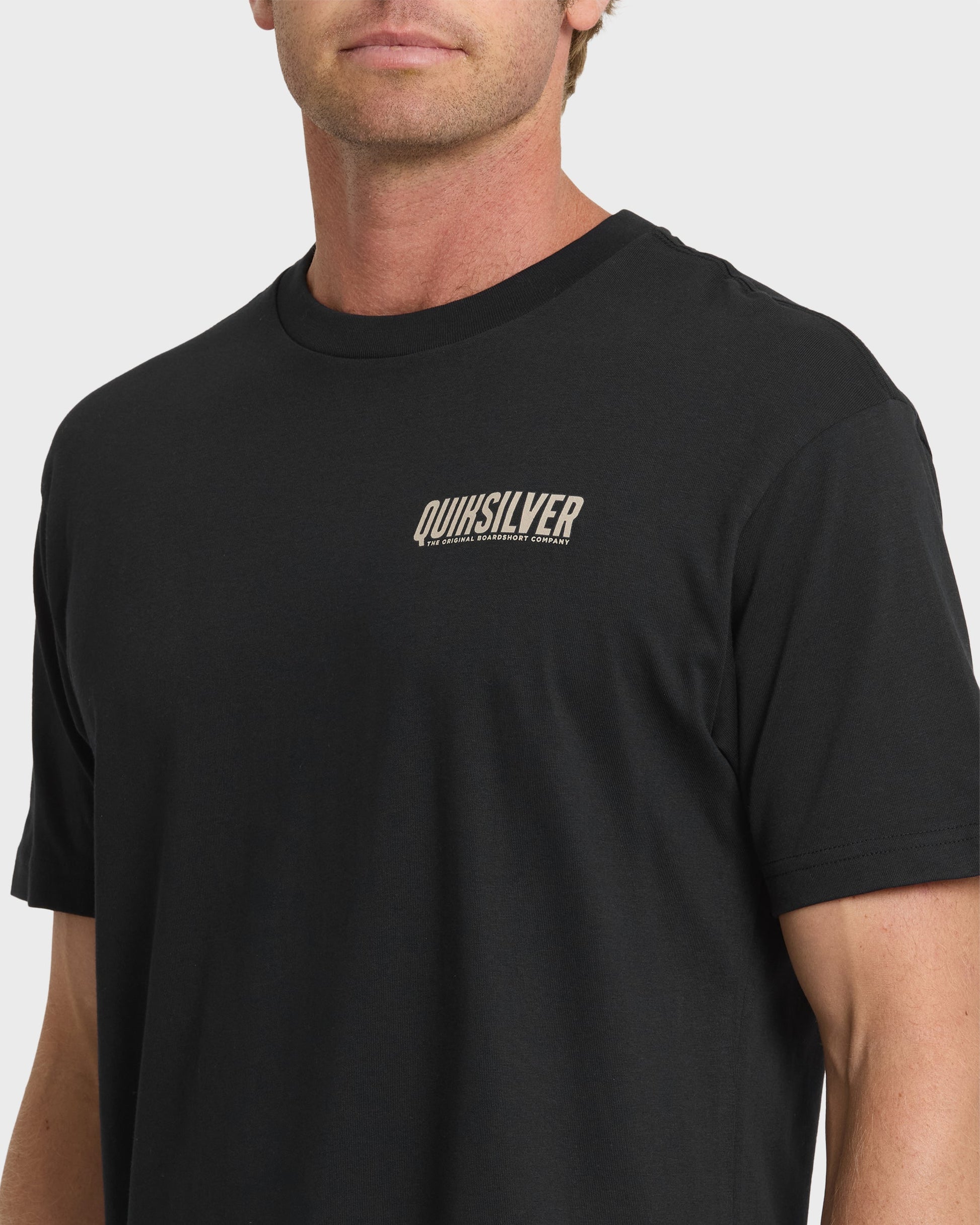 Ride Side Up Classic T-shirt - Black Black Quick Silver