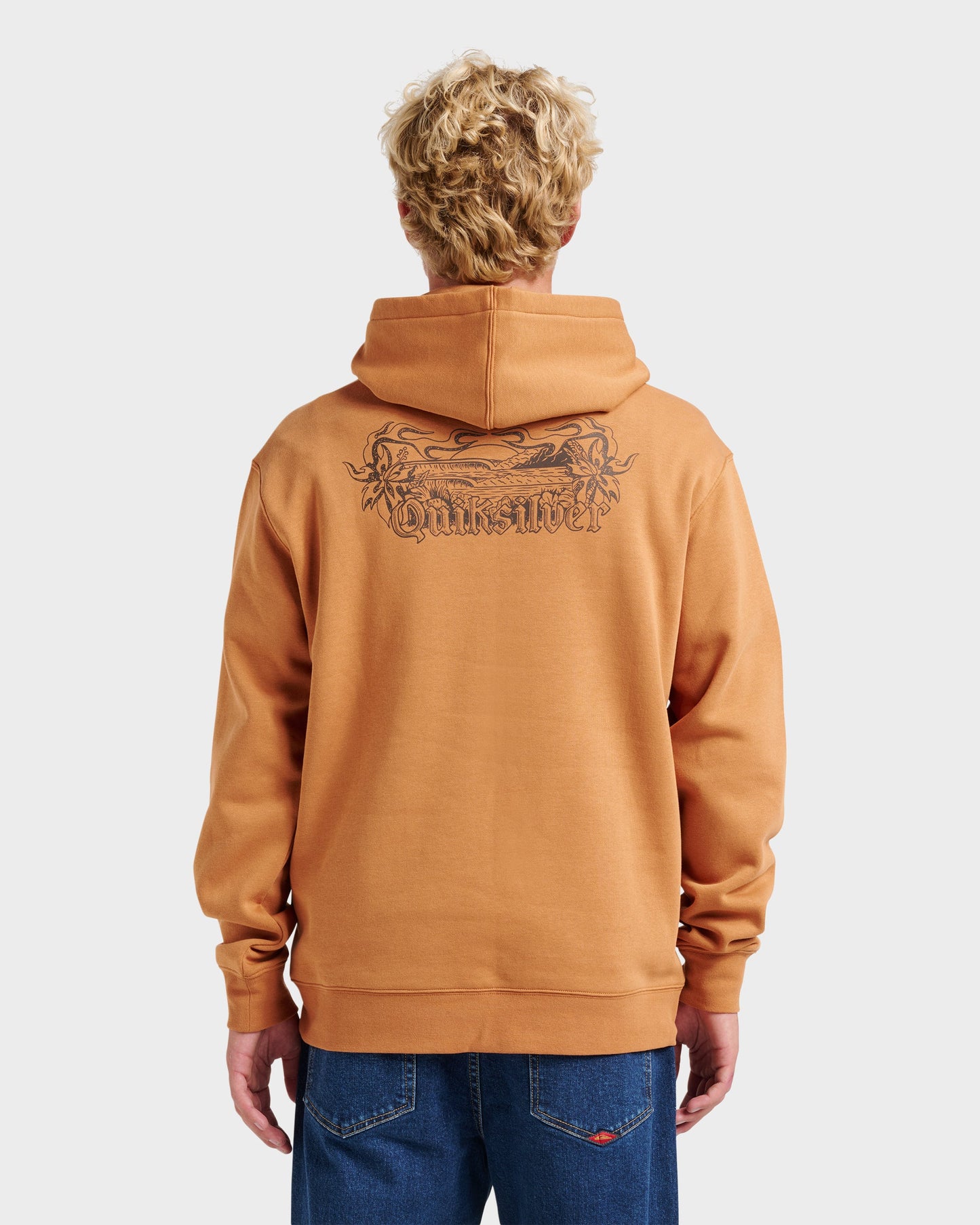 Graphic Hoodie - Almond Almond Quick Silver